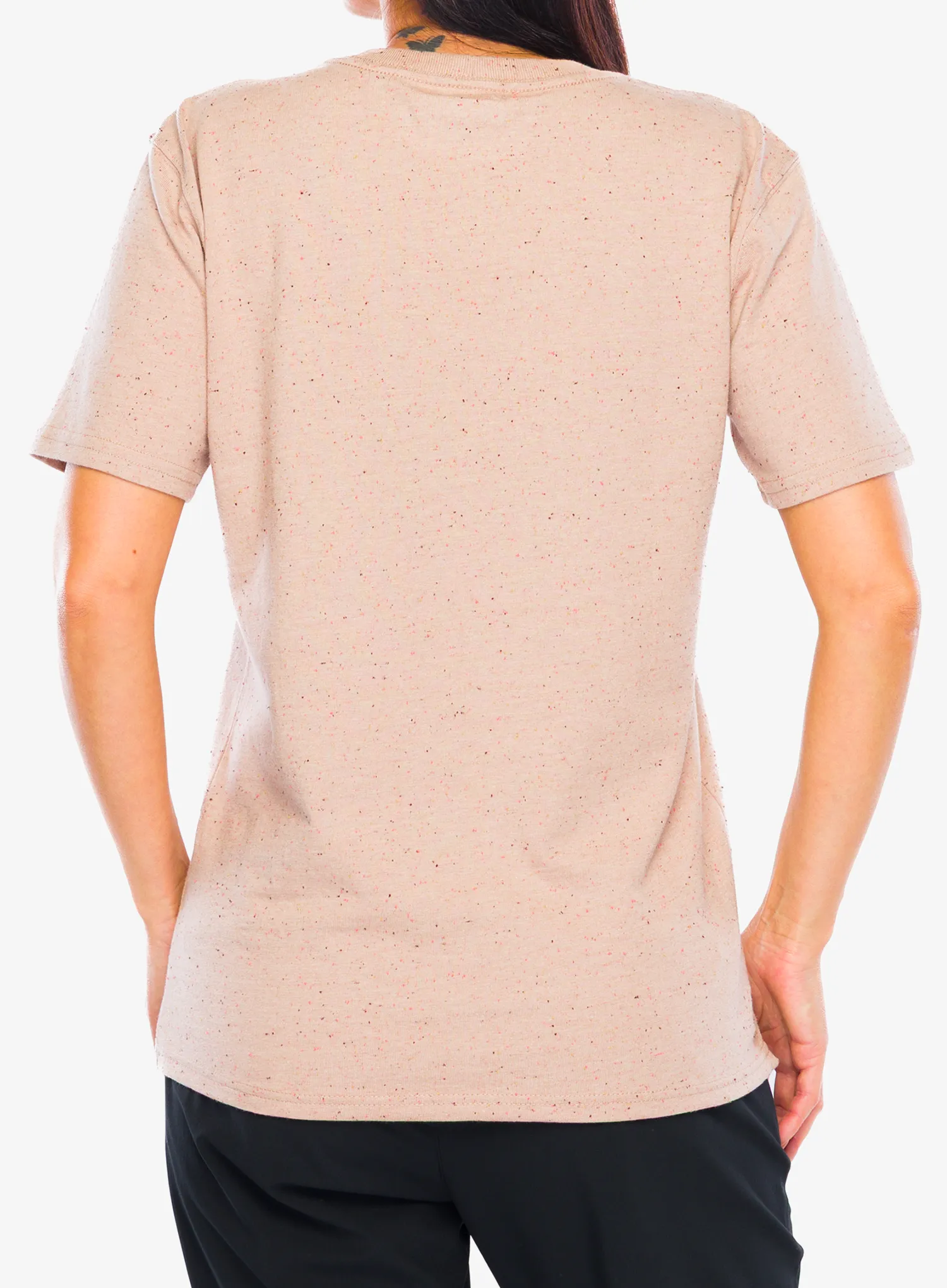 Tricou femei bumbac Carhartt Workwear Pocket S/S T-Shirt - light taupe nep