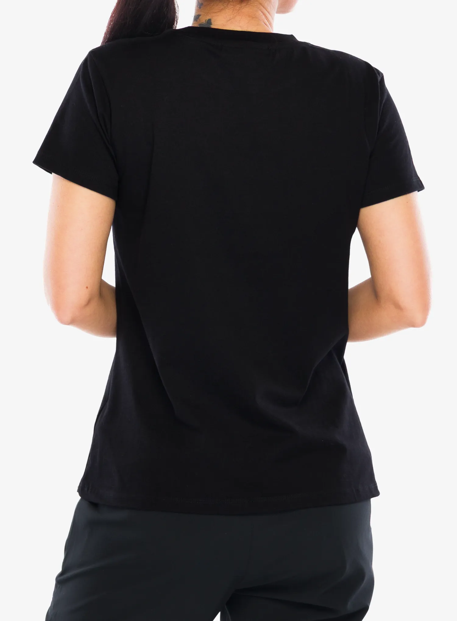 Tricou femei bumbac Didriksons Ingaro T-Shirt BBTO - black