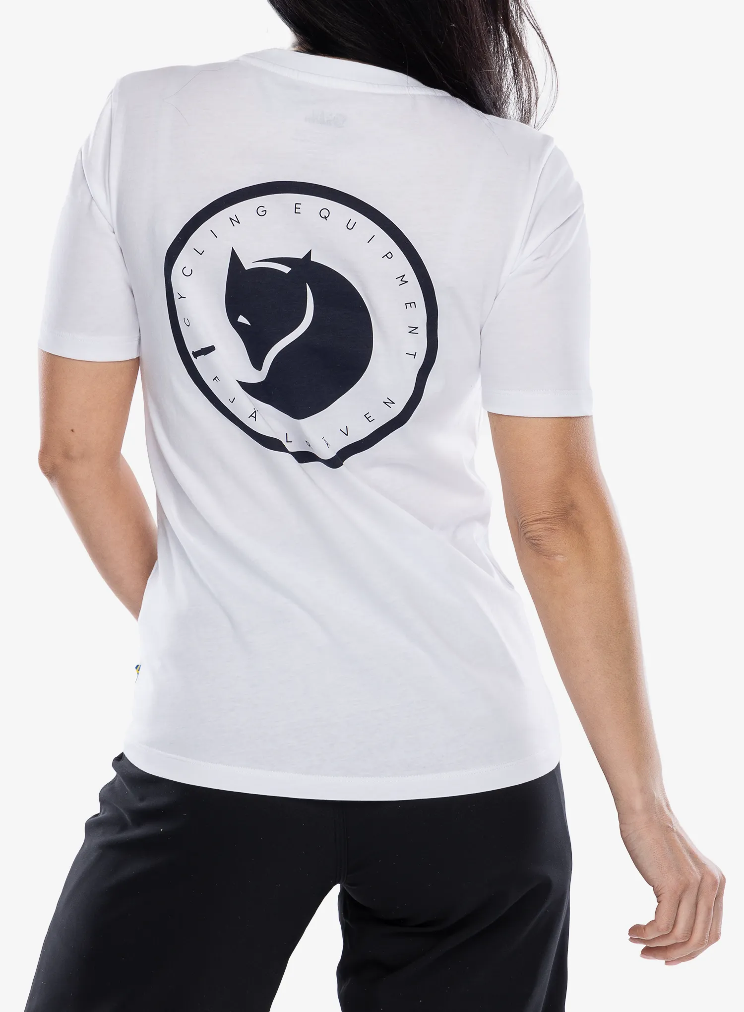 Tricou femei bumbac Fjallraven Hoja T-shirt - white