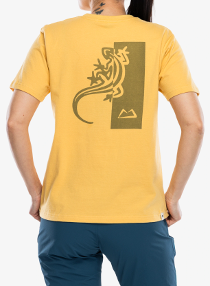 Tricou femei bumbac Mountain Equipment Podus Tee - rattan/rattan