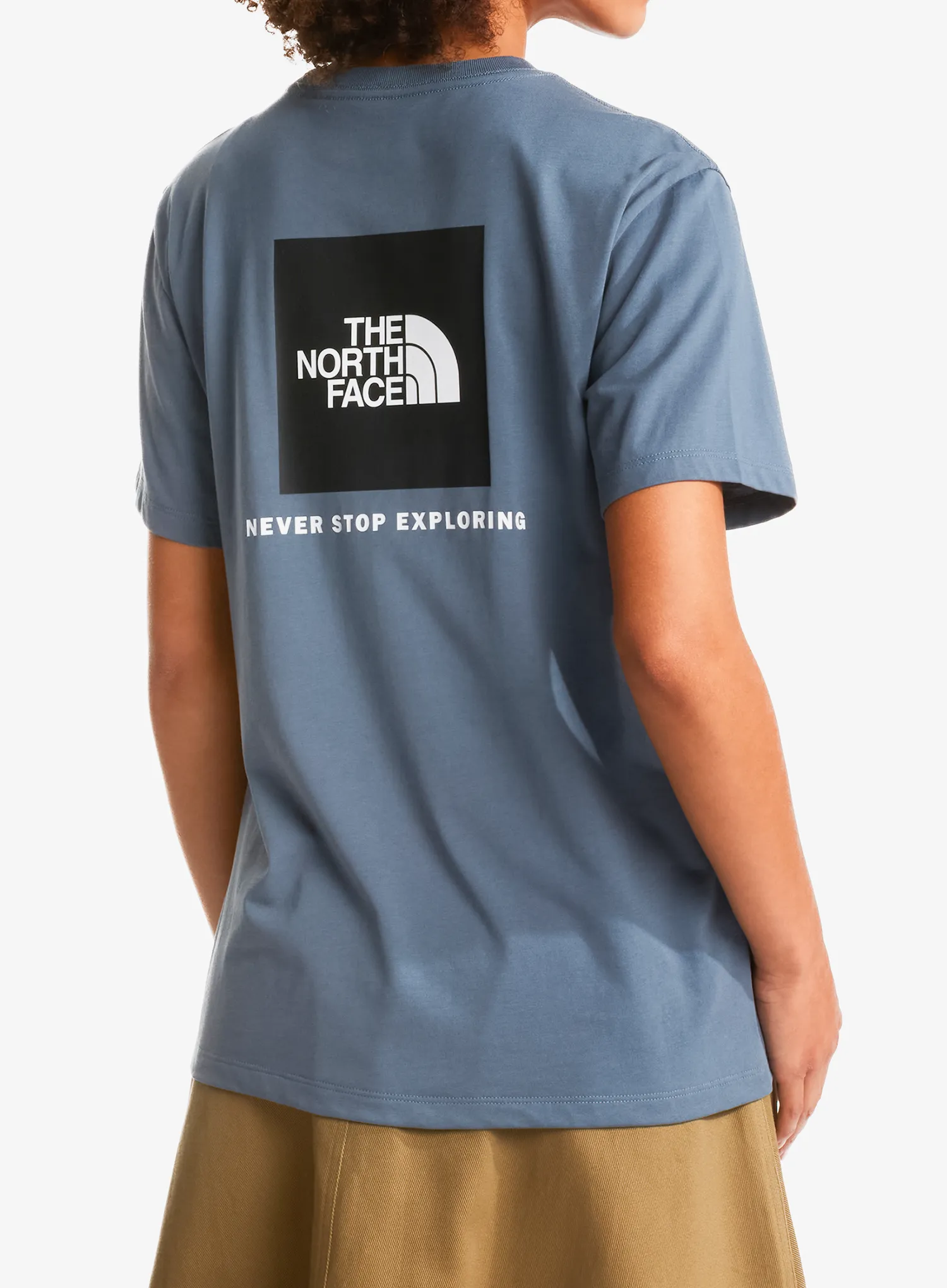 Tricou femei bumbac The North Face Evolution Half Dome Relaxed Short Sleeve - granite grey