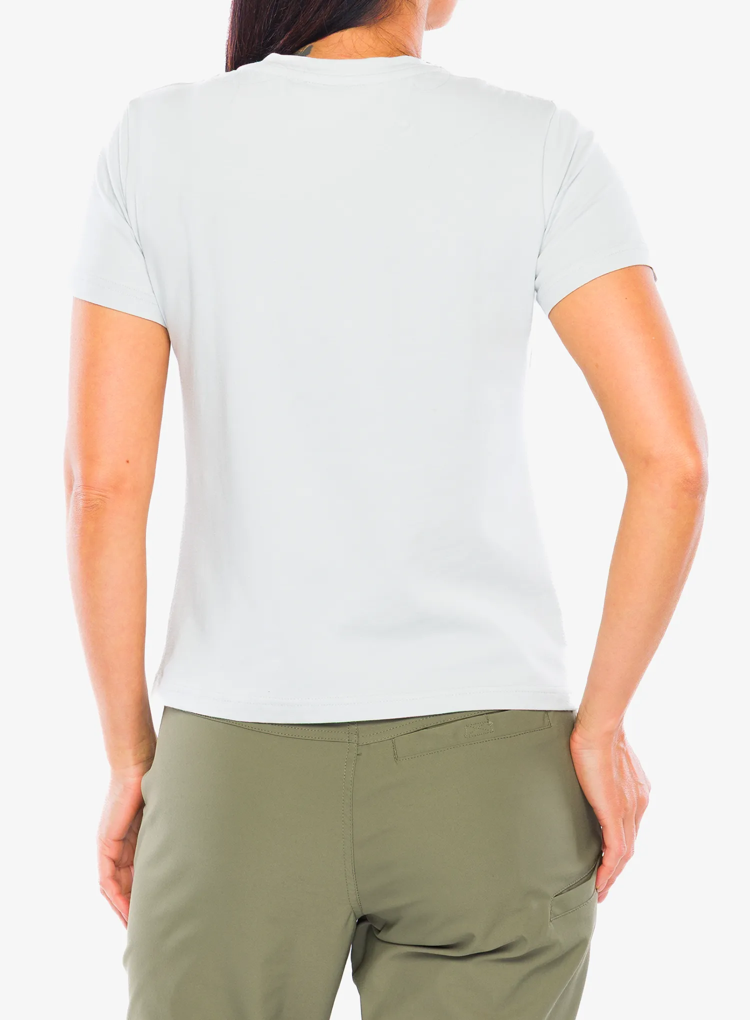 Tricou femei bumbac Turbat Home - glacier gray