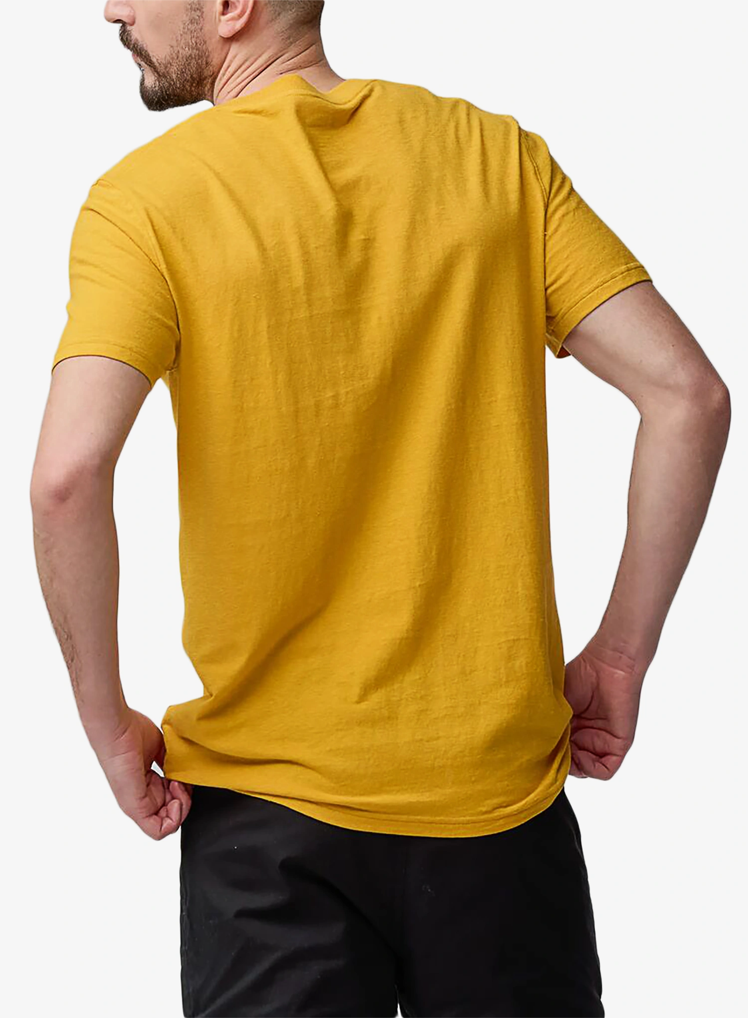 Tricou bumbac Fjallraven Hemp Blend Out Here T-shirt - ochre