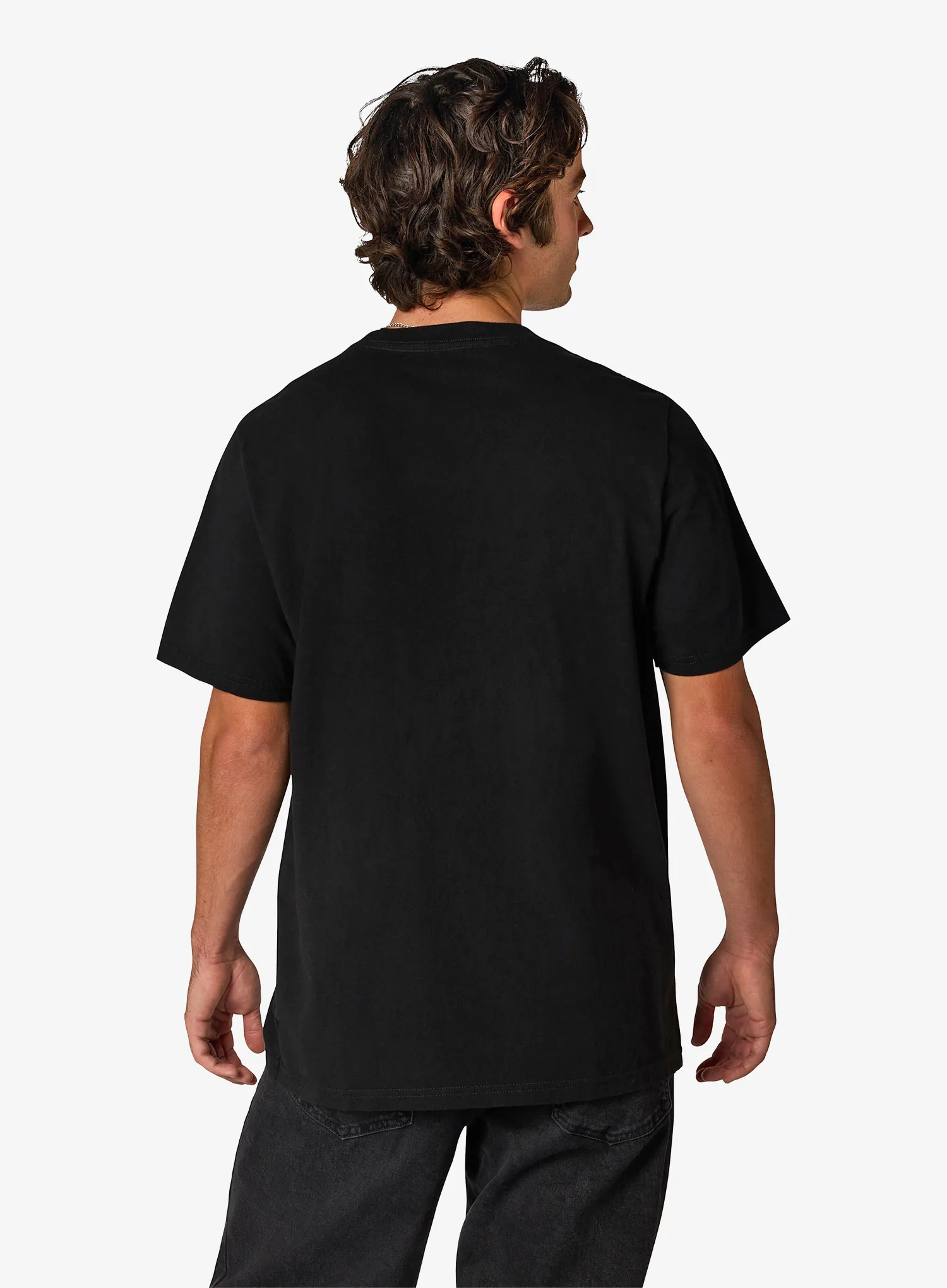 Tricou bumbac Fox Absolute 195 Original SS Tee - black