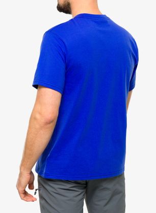 Tricou bumbac Marmot Coastal Tee SS - trail blue