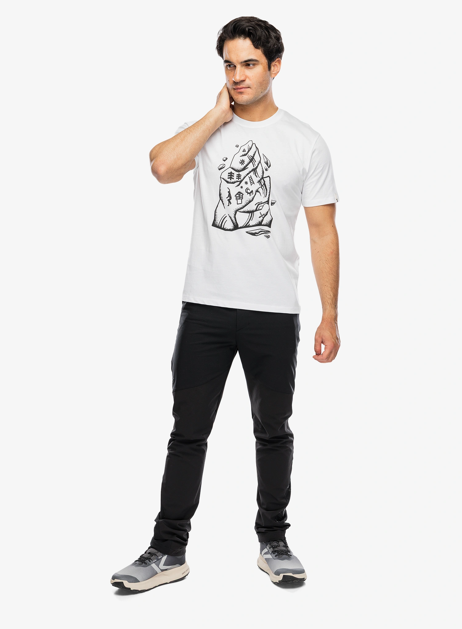Tricou bumbac Montura Spire T-Shirt - white