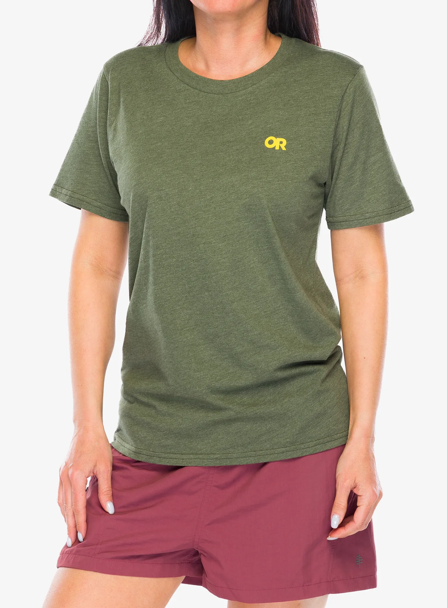 Tricou bumbac Outdoor Research Spoked Logo T-Shirt - ranger green