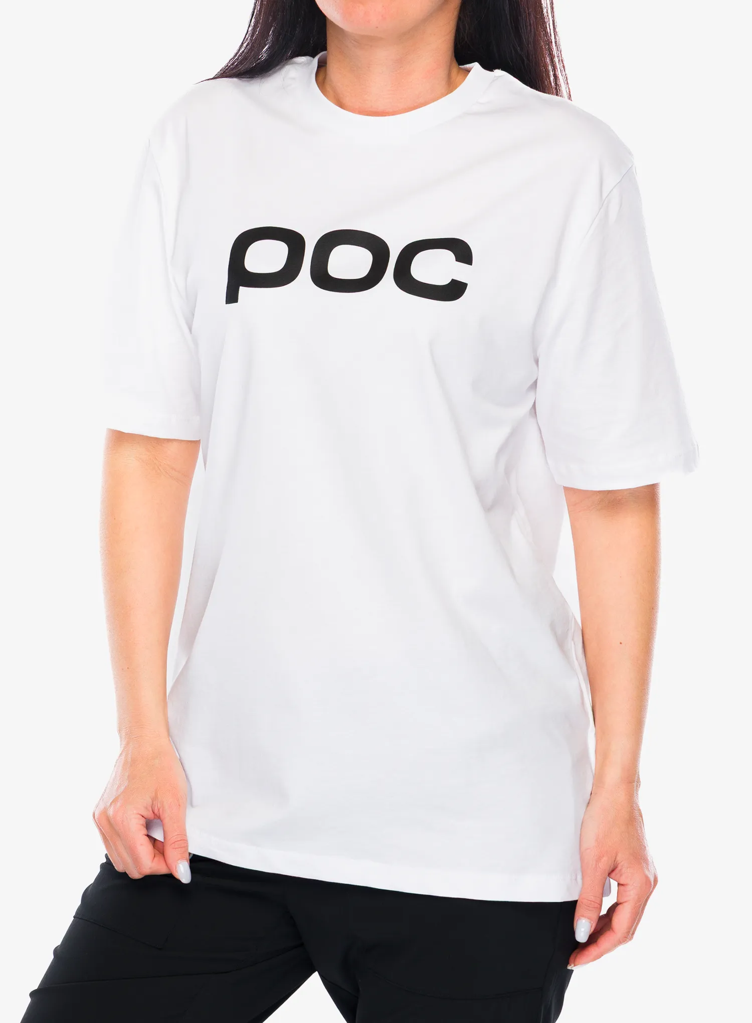Tricou bumbac POC Tee - hydrogen white
