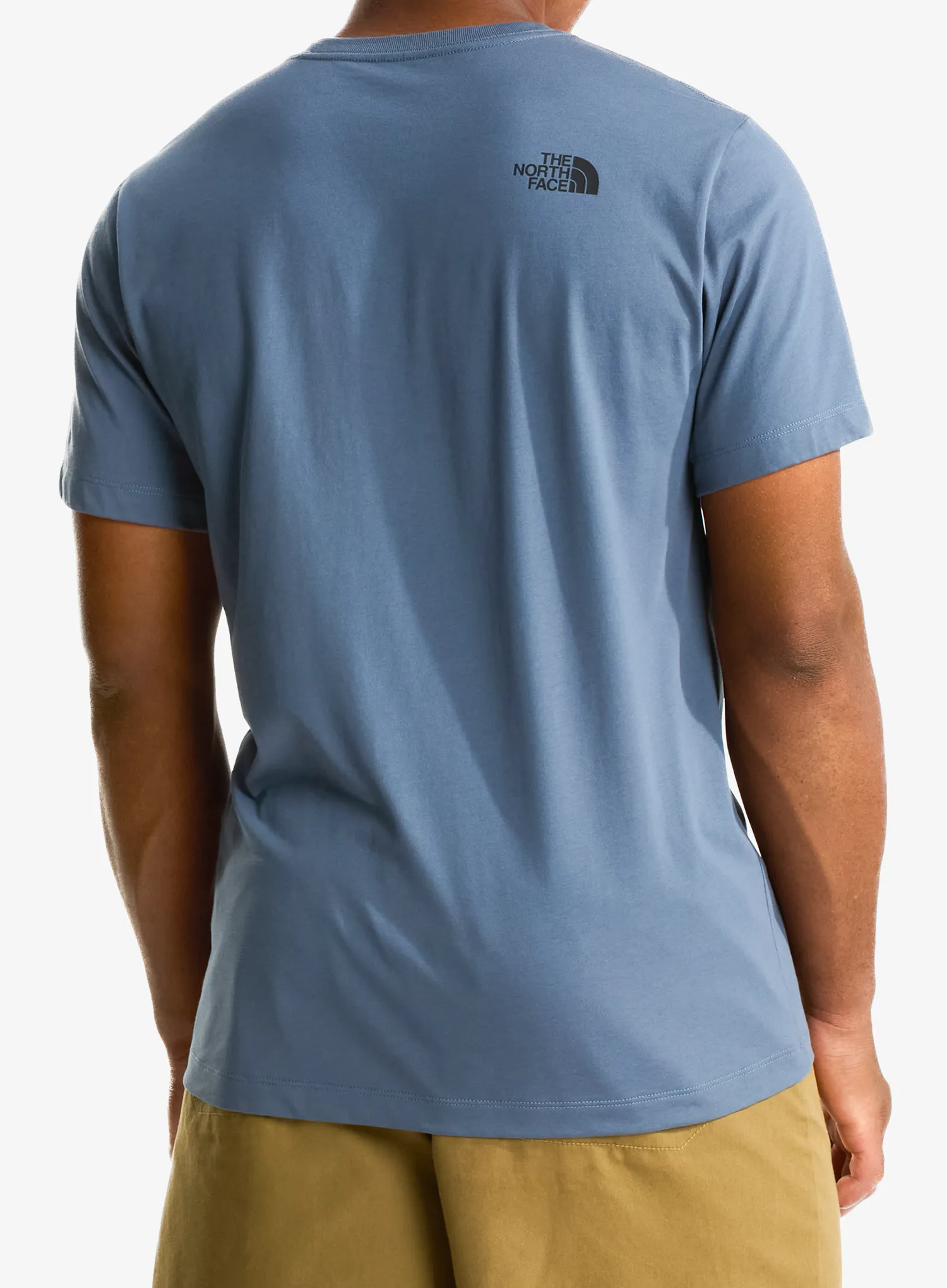 Tricou bumbac The North Face Evolution Box Half Dome Regular Short - granite grey