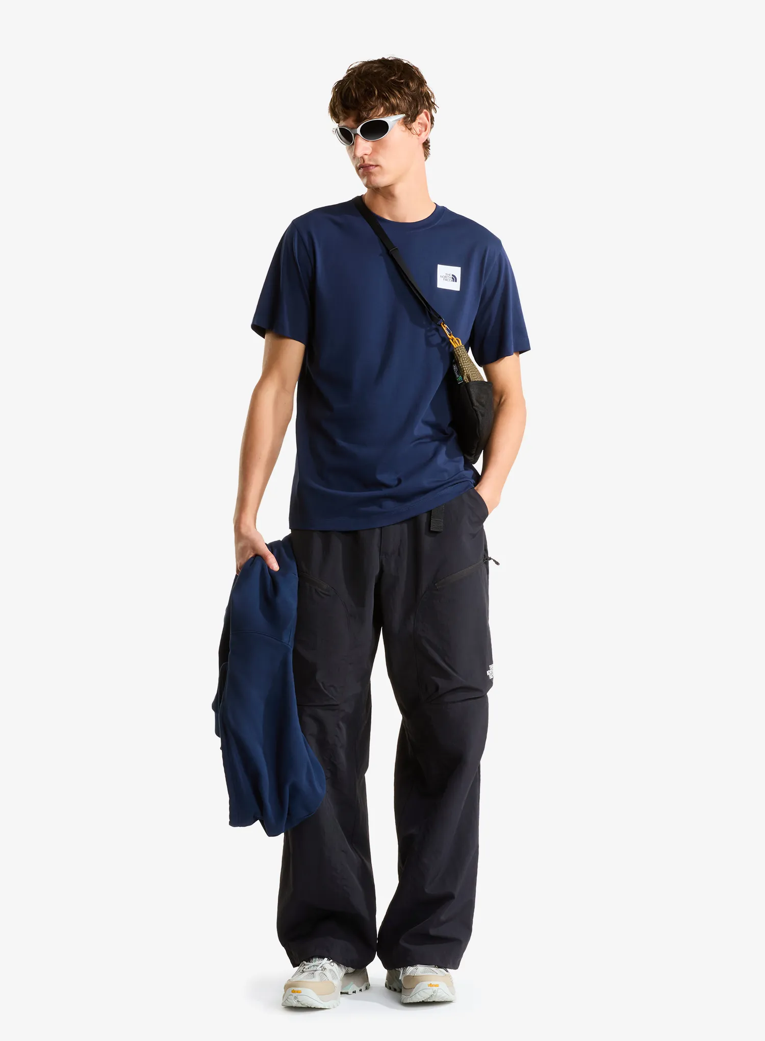 Tricou bumbac The North Face Evolution Box Half Dome Regular Short - summit navy