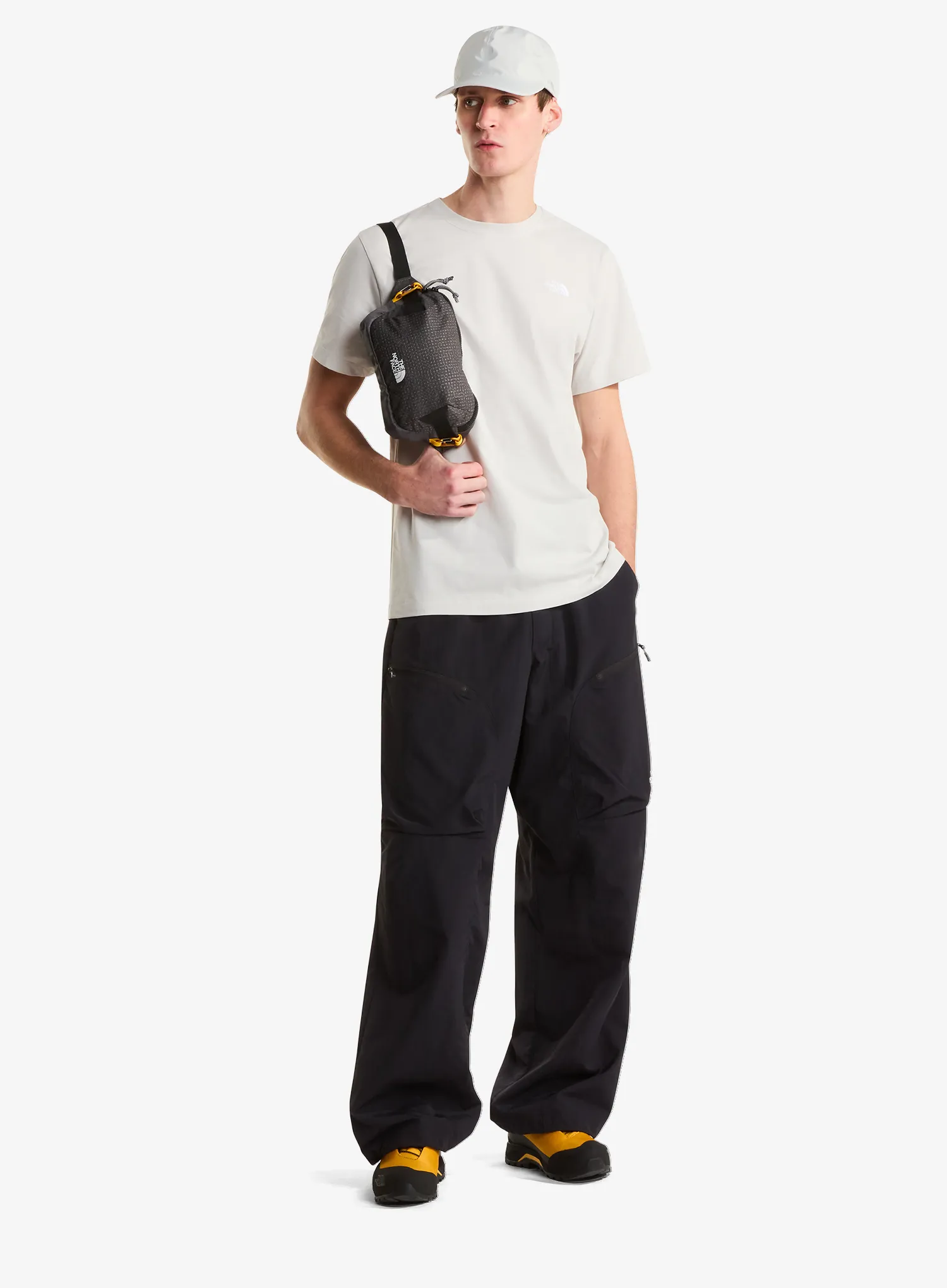Tricou bumbac The North Face Evolution Simple Dome Regular SS - cumulus cloud