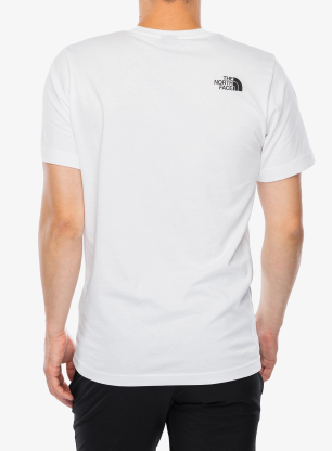 Tricou bumbac The North Face S/S Never Stop Exploring Tee - tnf white