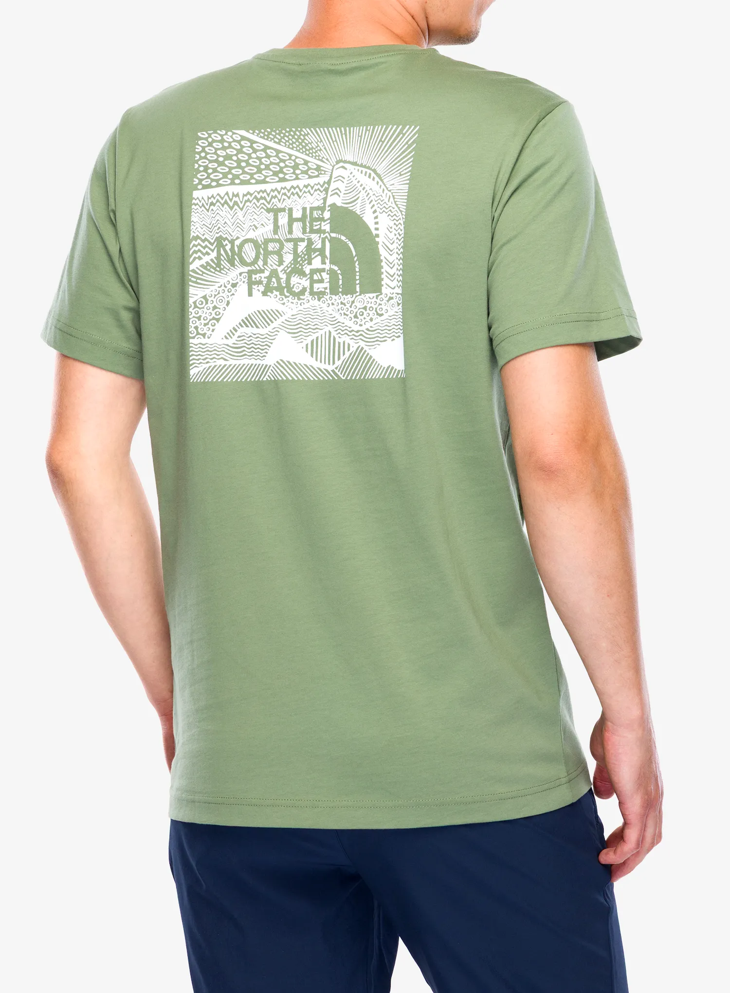 Tricou bumbac The North Face S/S Redbox Celebration Tee - bark mist
