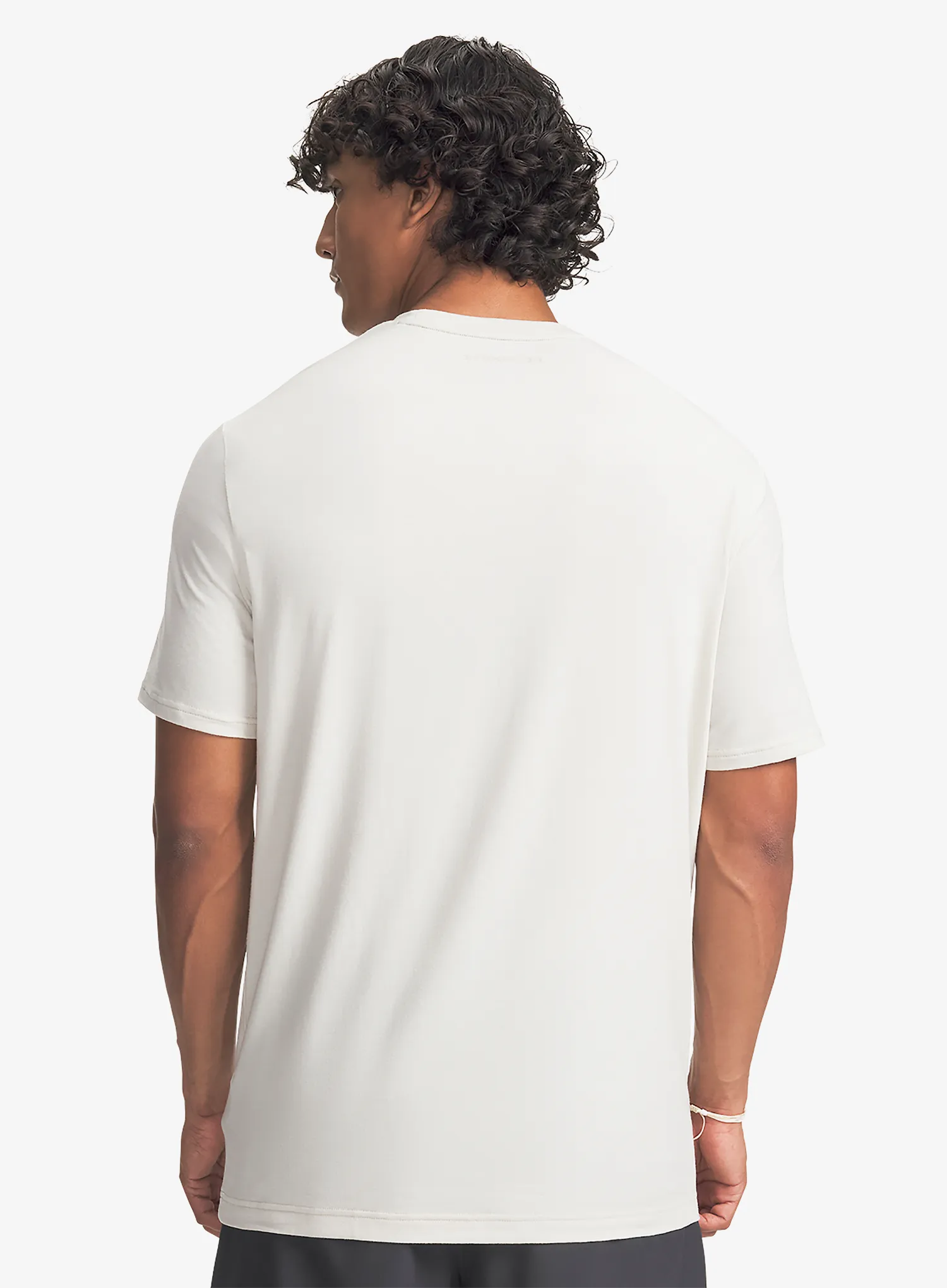Tricou bumbac Under Armour Explor Graphic SS - summit white/city khaki