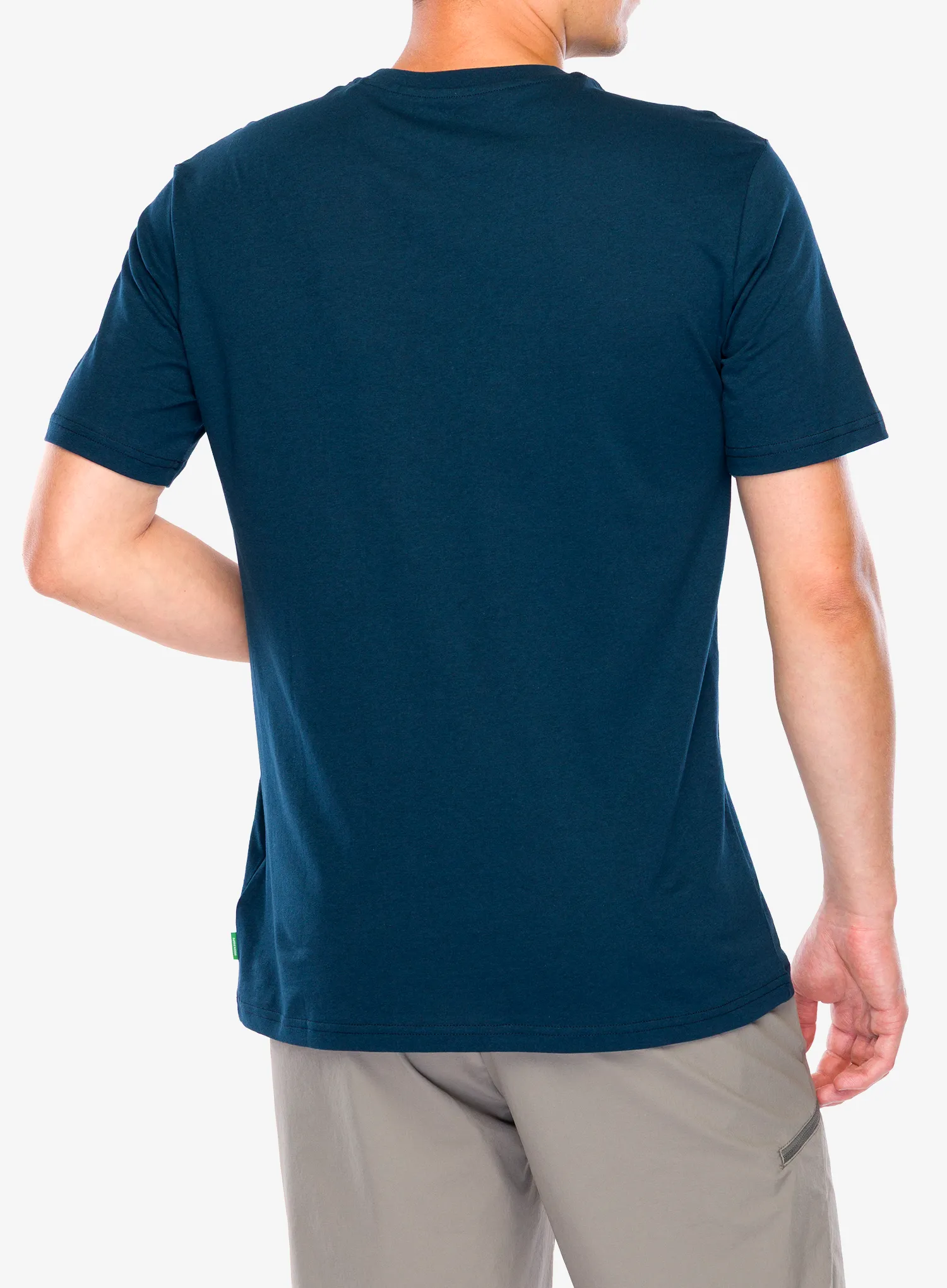 Tricou bumbac Vaude Cyclist T-Shirt V - dark sea/blue