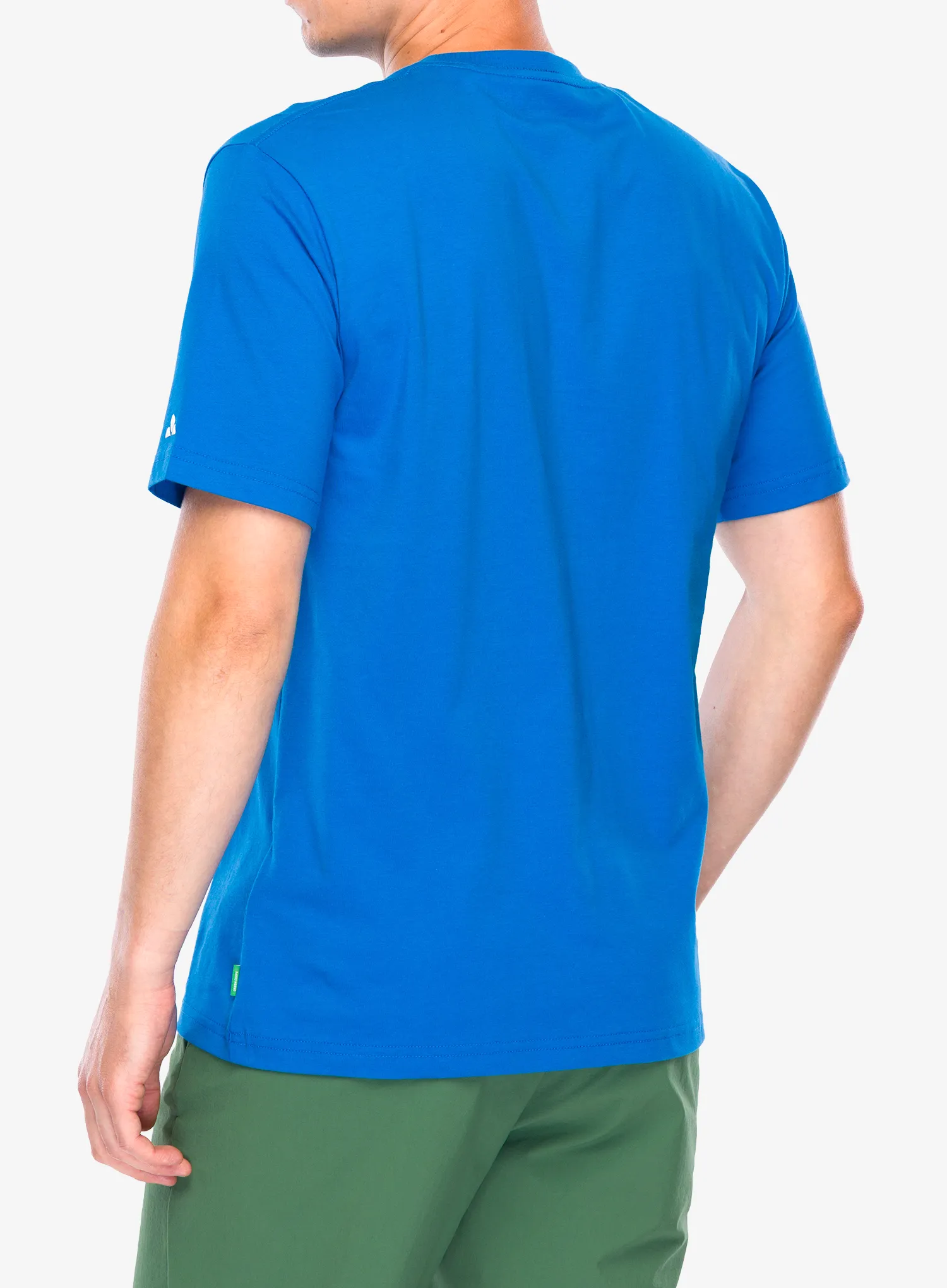 Tricou bumbac Vaude Logo T-Shirt II - radiate blue
