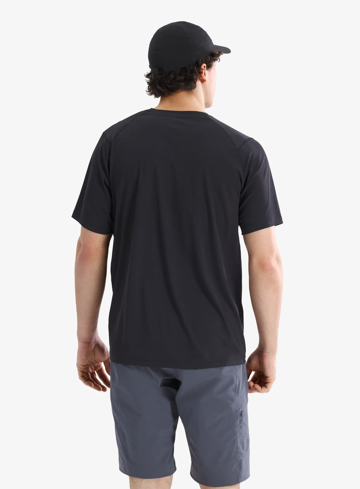 Tricou alergare Arcteryx Cormac Logo SS - black