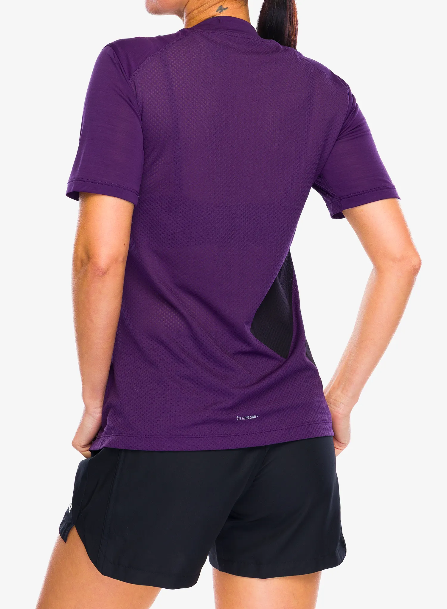 Tricou alergare femei adidas TERREX Xperior T-Shirt - aurora plum