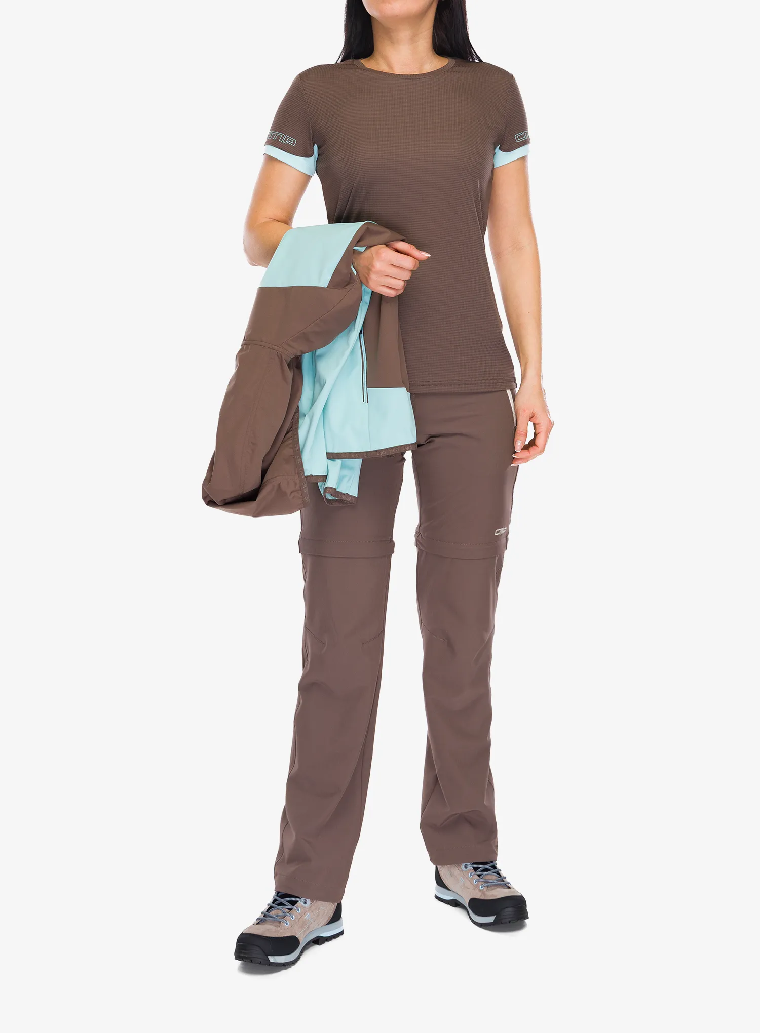 Tricou sport femei CMP Esten - toffee