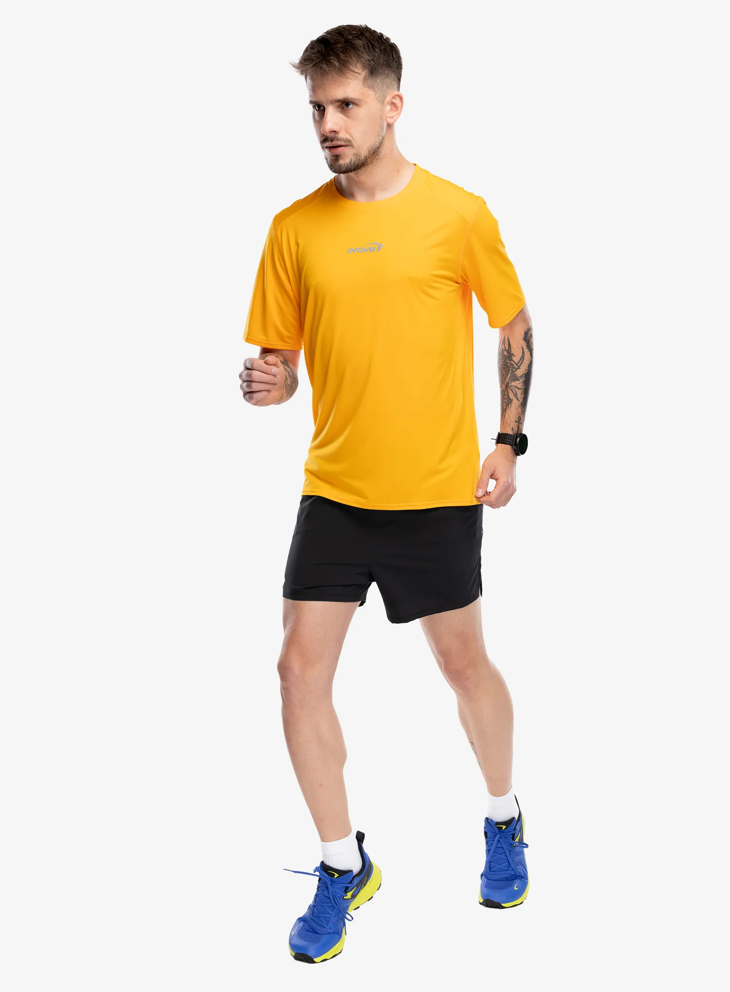 Tricou alergare Inov-8 Airlite Short Sleeve T-Shirt - yellow