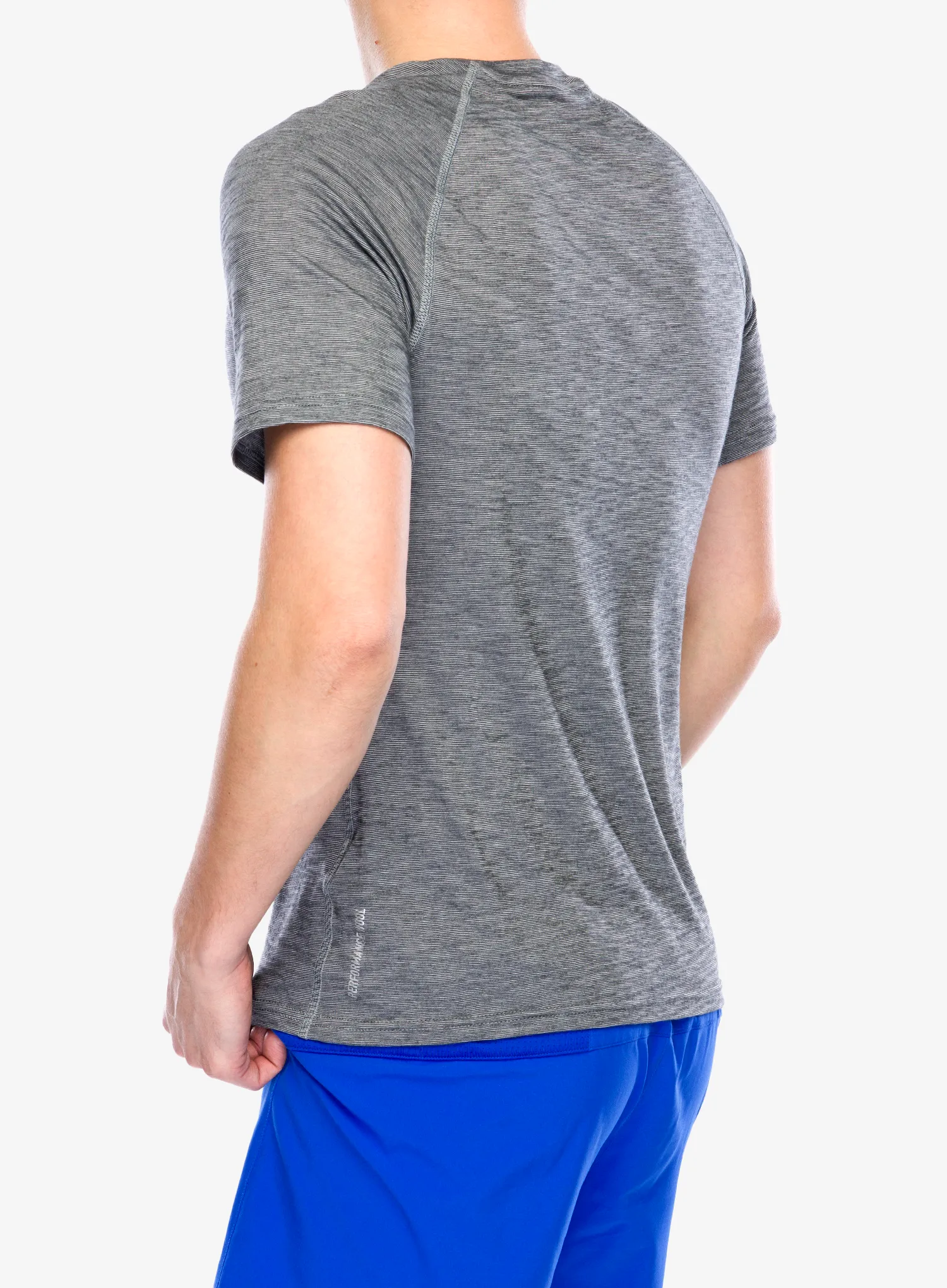 Tricou alergare Odlo X-Alp PW 115 T-Shirt Crew Neck S/S - grey melange