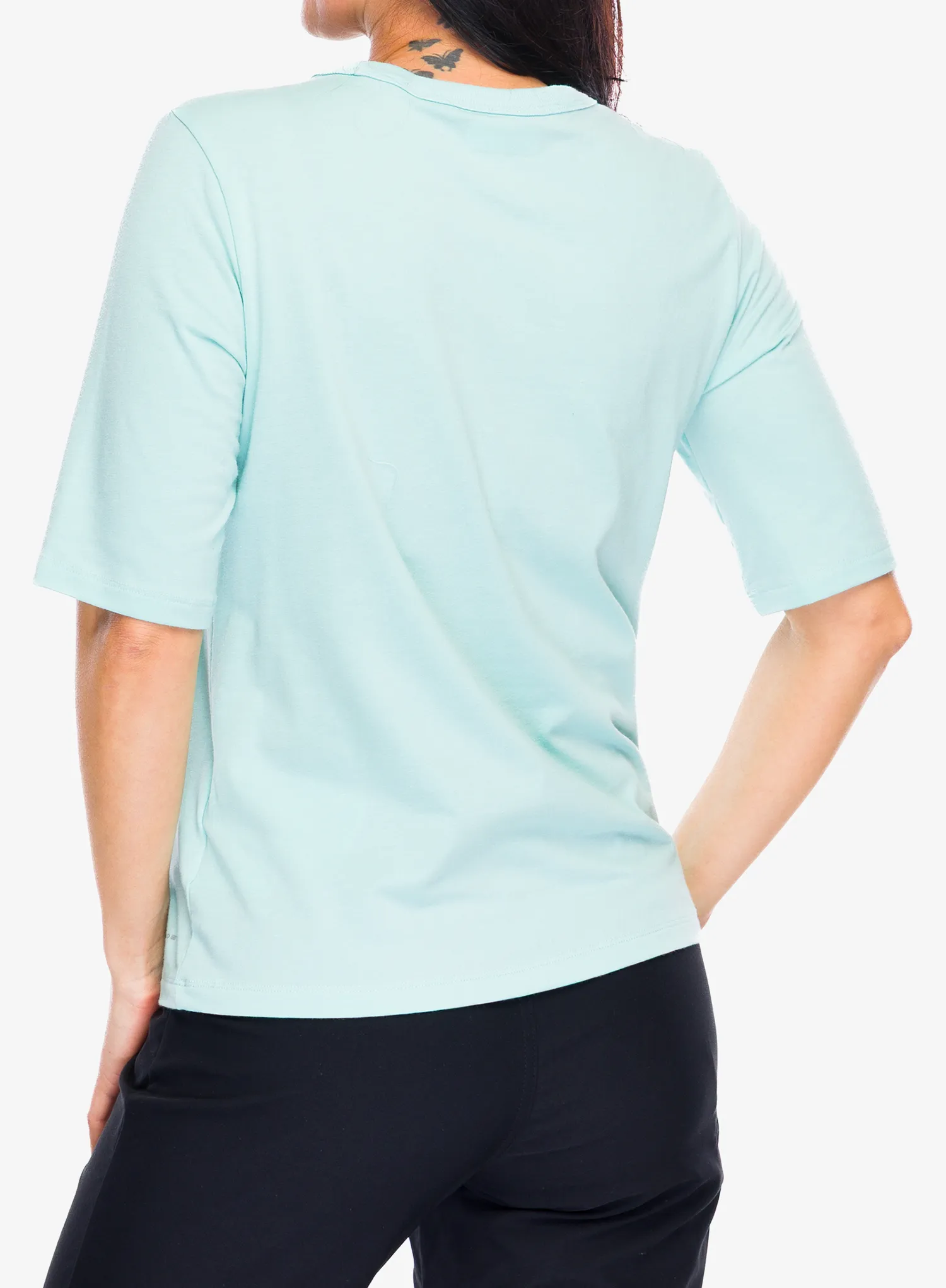 Tricou femei Columbia Sun Trek 1/2 Sleeve Tee - spray/spray