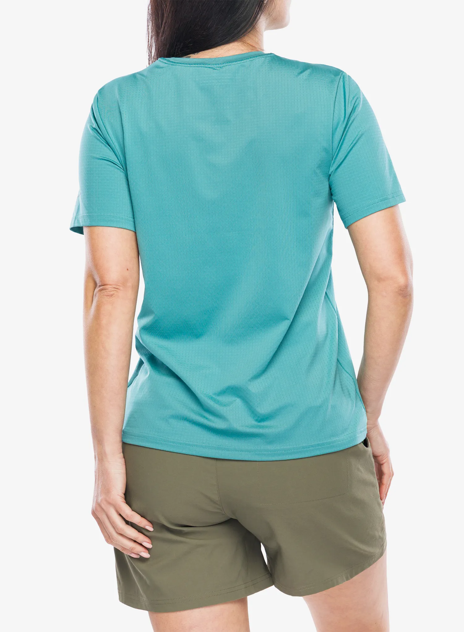 Tricou femei Columbia Wild Springs S/S - teal