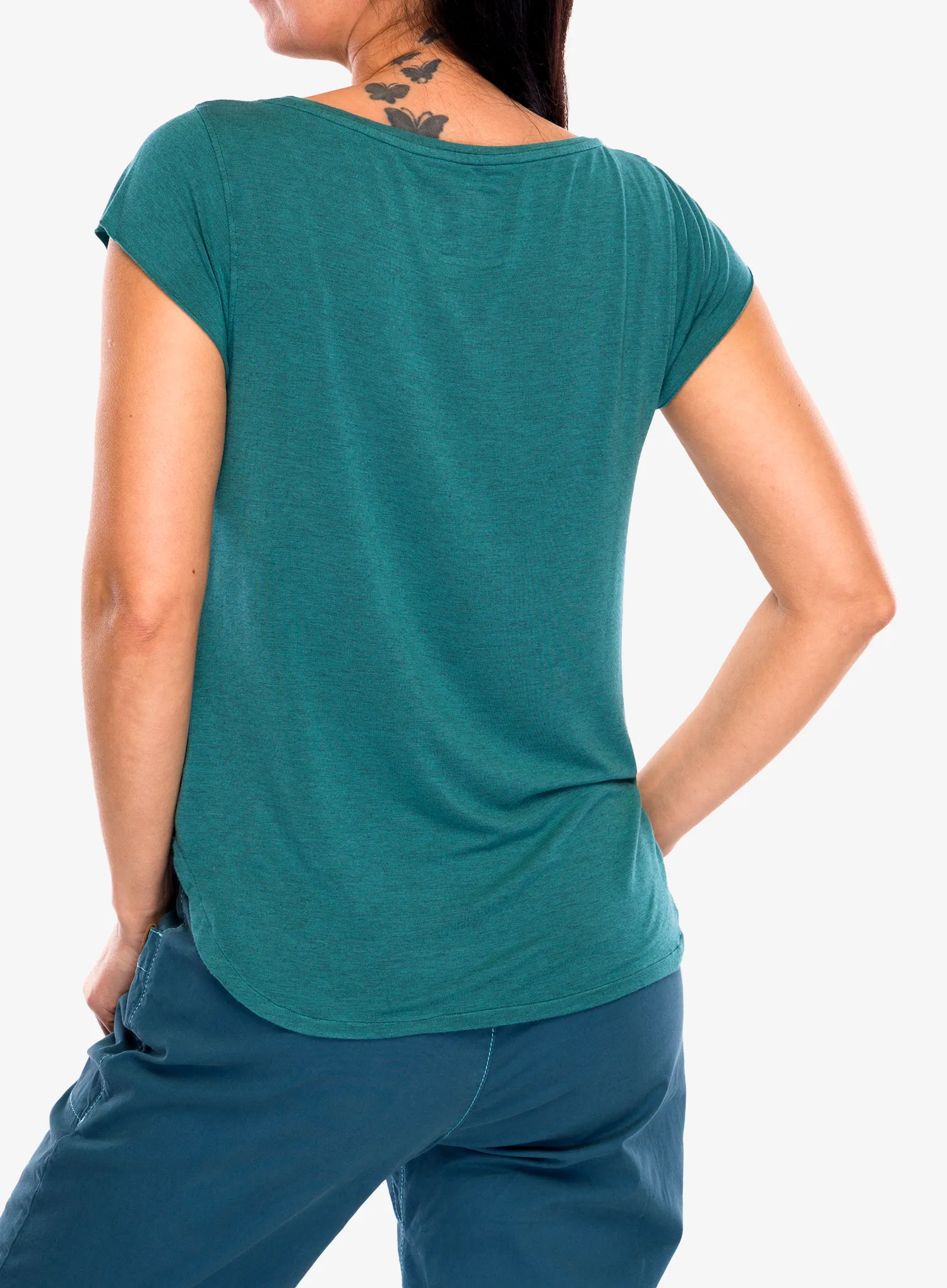 Tricou femei E9 Pimpi - green/lake