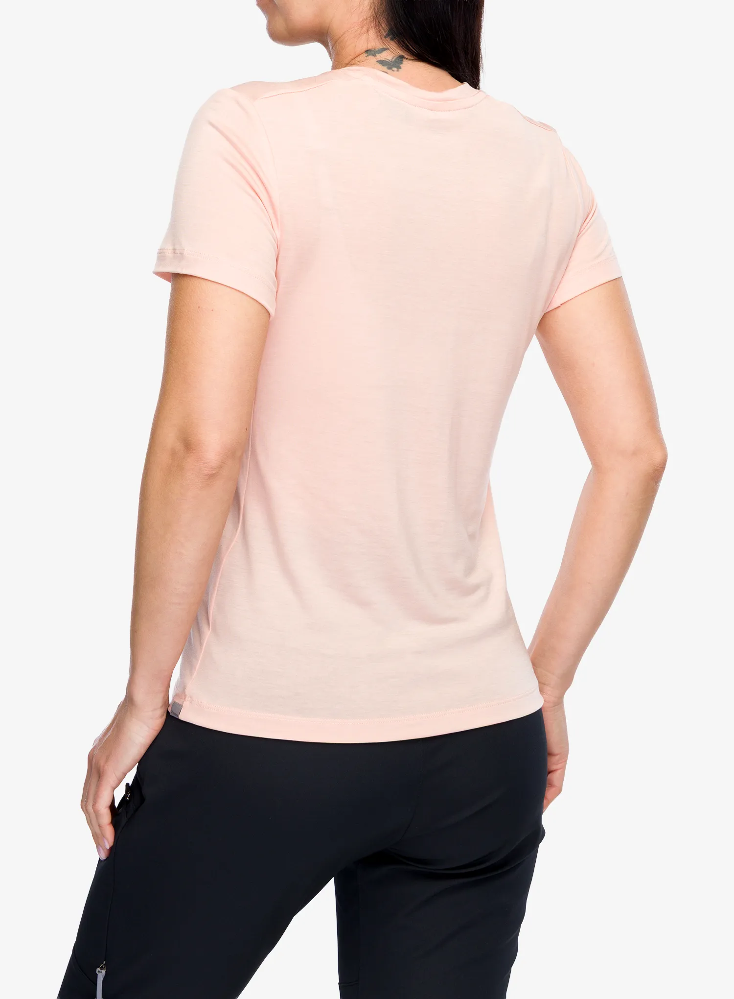 Tricou femei Houdini Tree Message Tee - dulcet pink/circle
