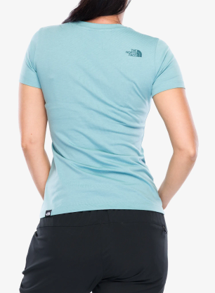 Tricou femei The North Face S/S Easy Tee - blue eclipse/space