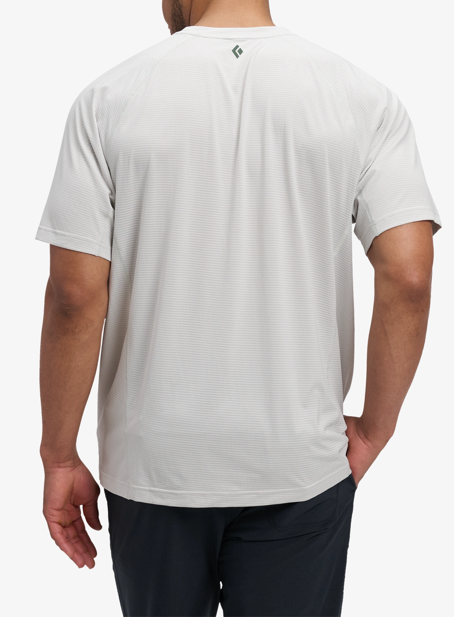 Tricou alergare Black Diamond Distance SS Tech Tee - alloy