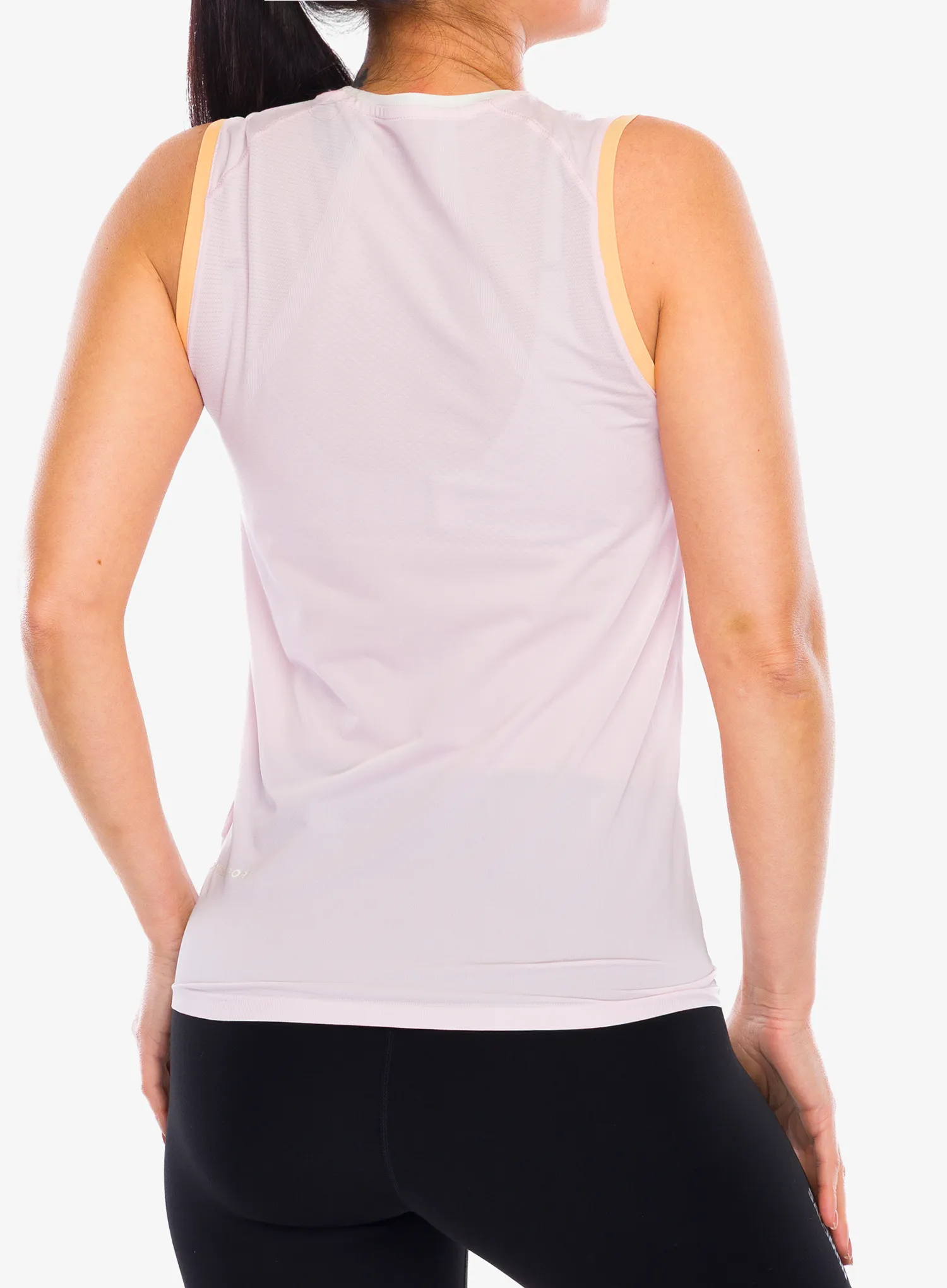 Tricou alergare femei Compressport Trail Racing Tank - roseate