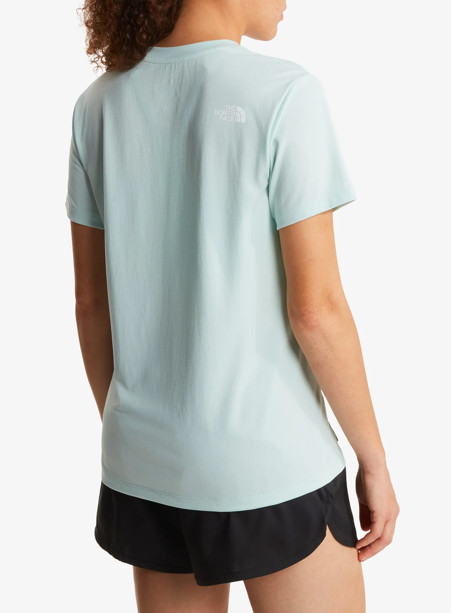 Tricou alergare femei The North Face Flex S/S Tee Reg - opal frost