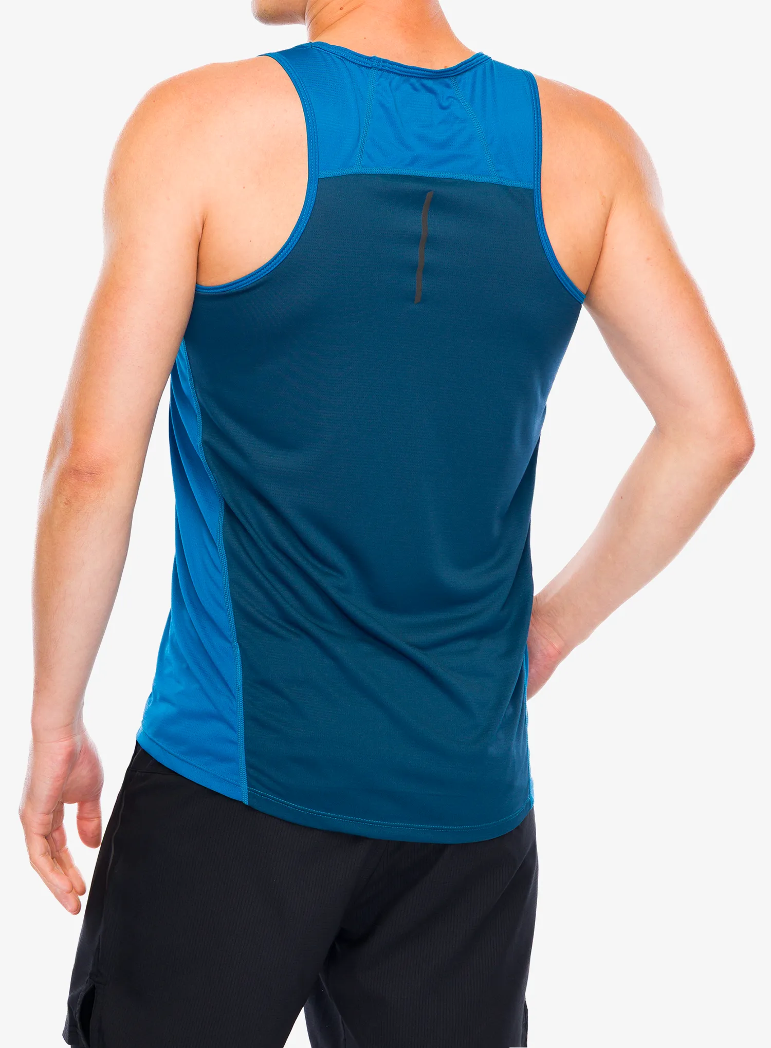 Tricou alergare Inov-8 Performance Vest - blue/navy