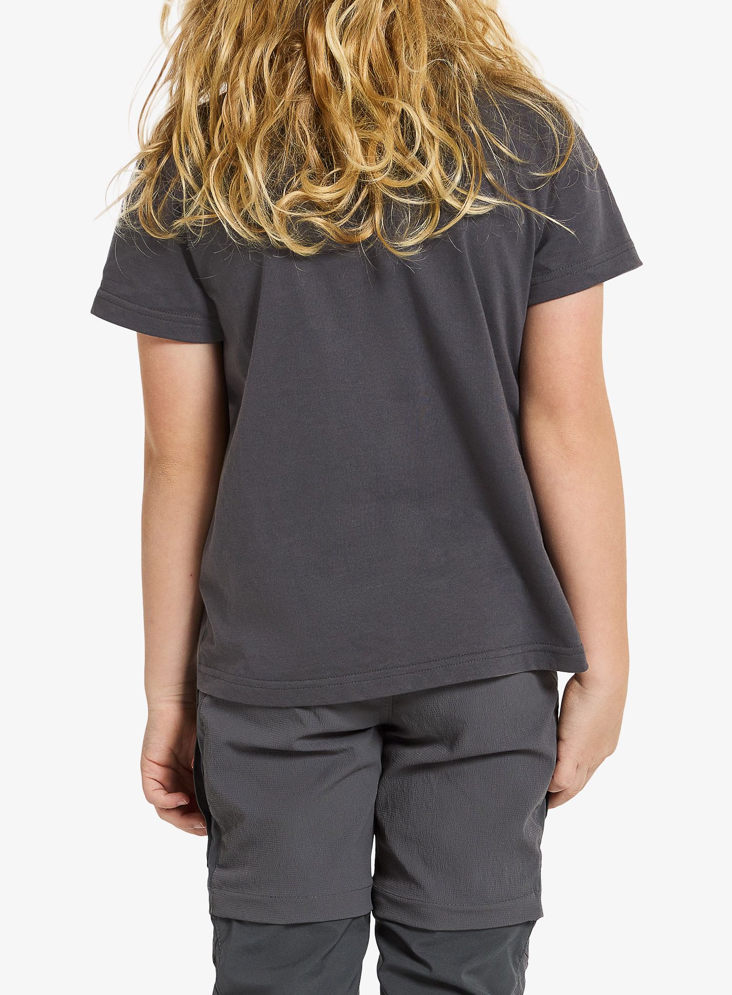 Tricou pentru copii Didriksons Mynta T Exp 2 - coal black