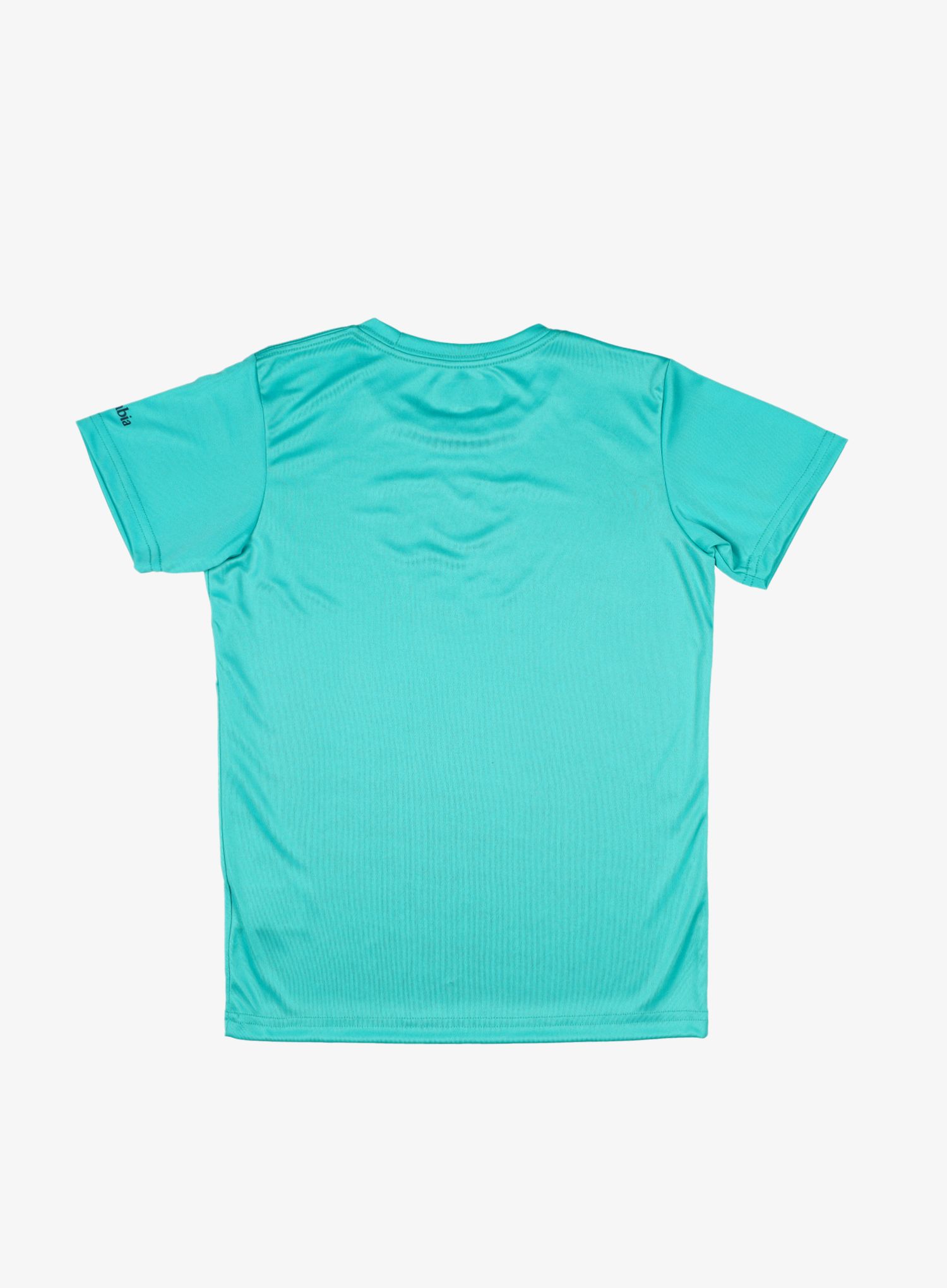 Tricou pentru fete Columbia Mirror Creek Short Sleeve Graphic Shirt - geyser/graphic
