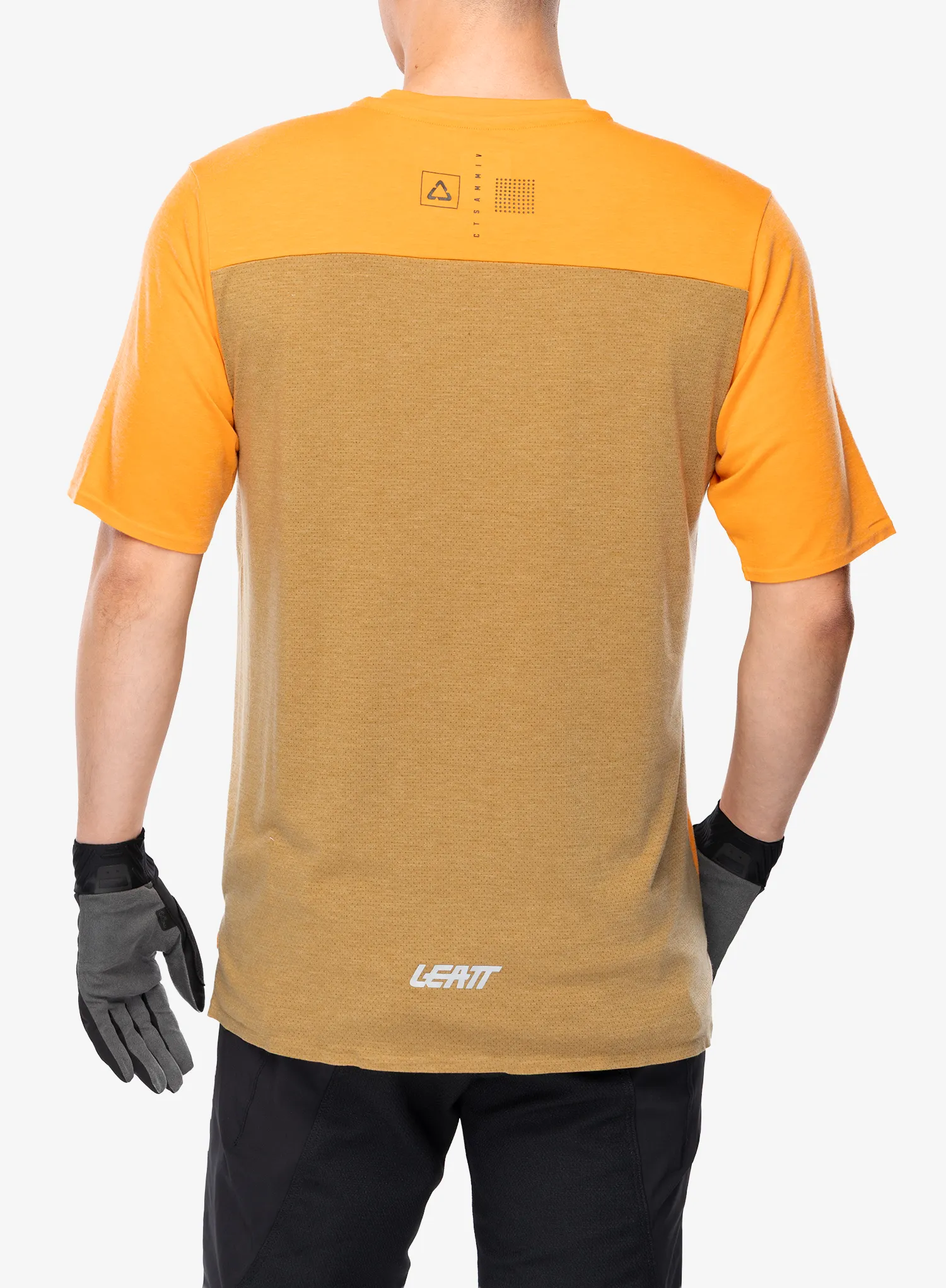 Tricou enduro Leatt MTB 4.0 Trail Jersey - lager yellow