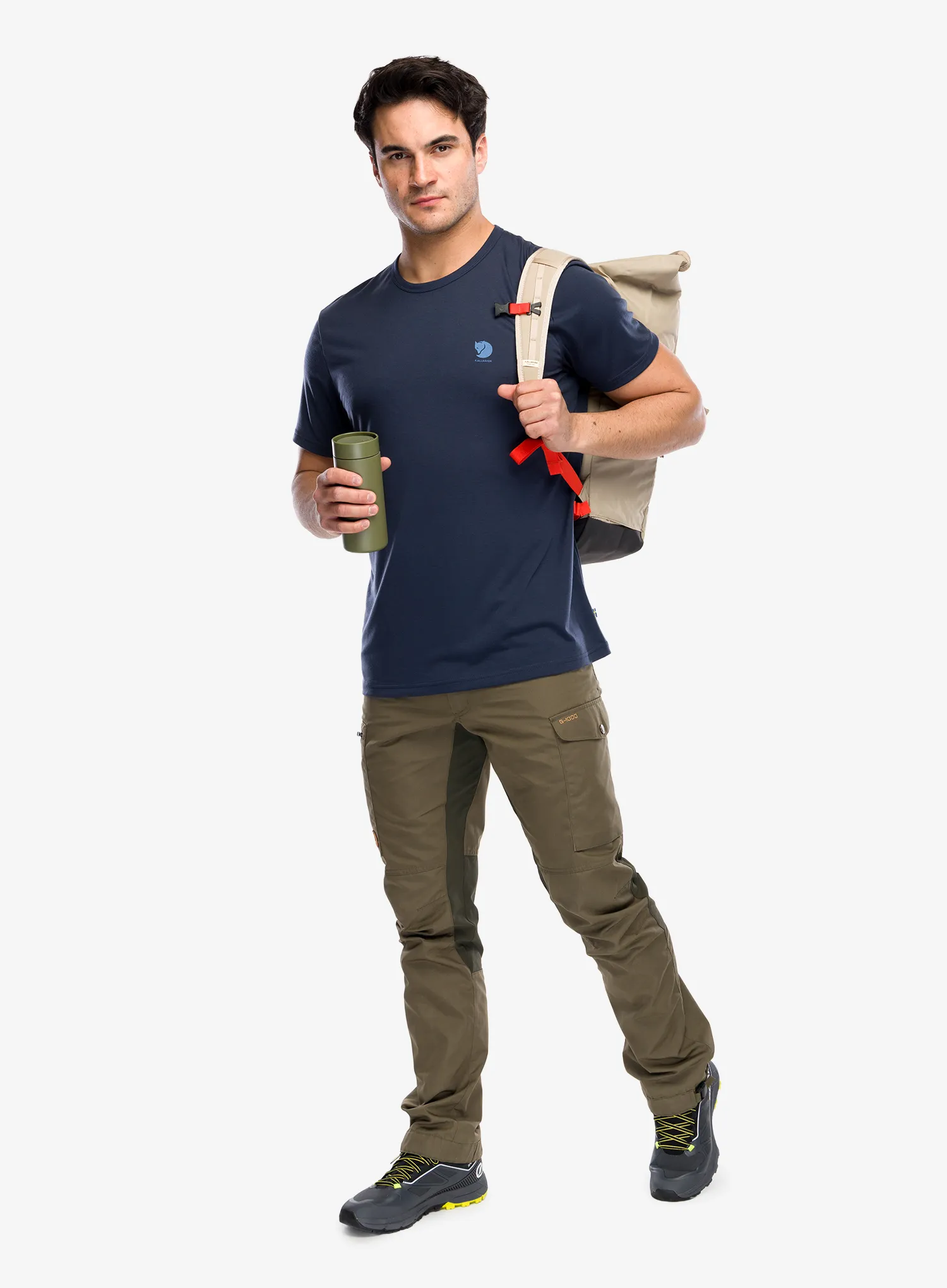 Tricou Fjallraven High Coast SS - navy