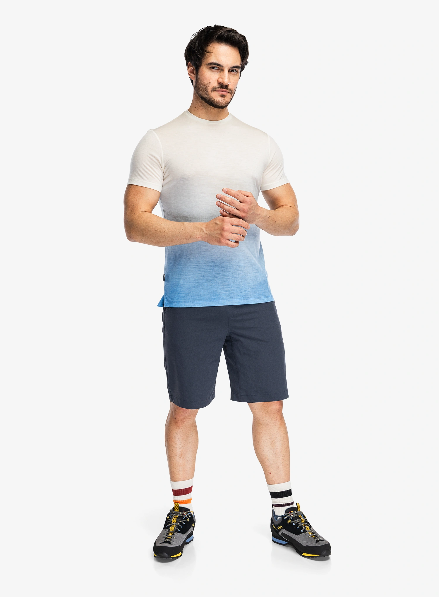 Tricou Icebreaker Merino 125 Cool-Lite Sphere SS Tee Alta - undyed