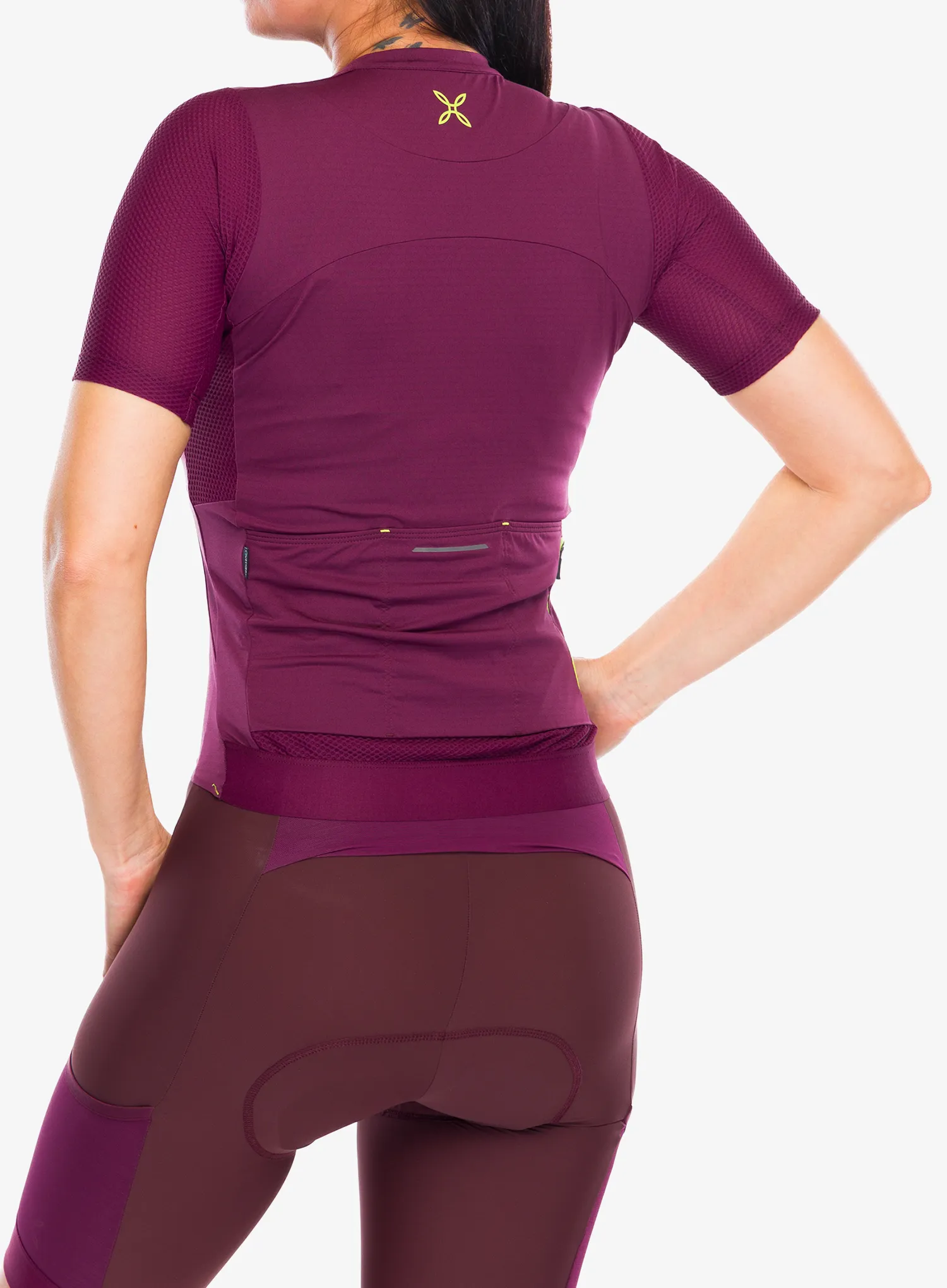Tricou ciclism femei Montura Rando Cycling Jersey - wine red