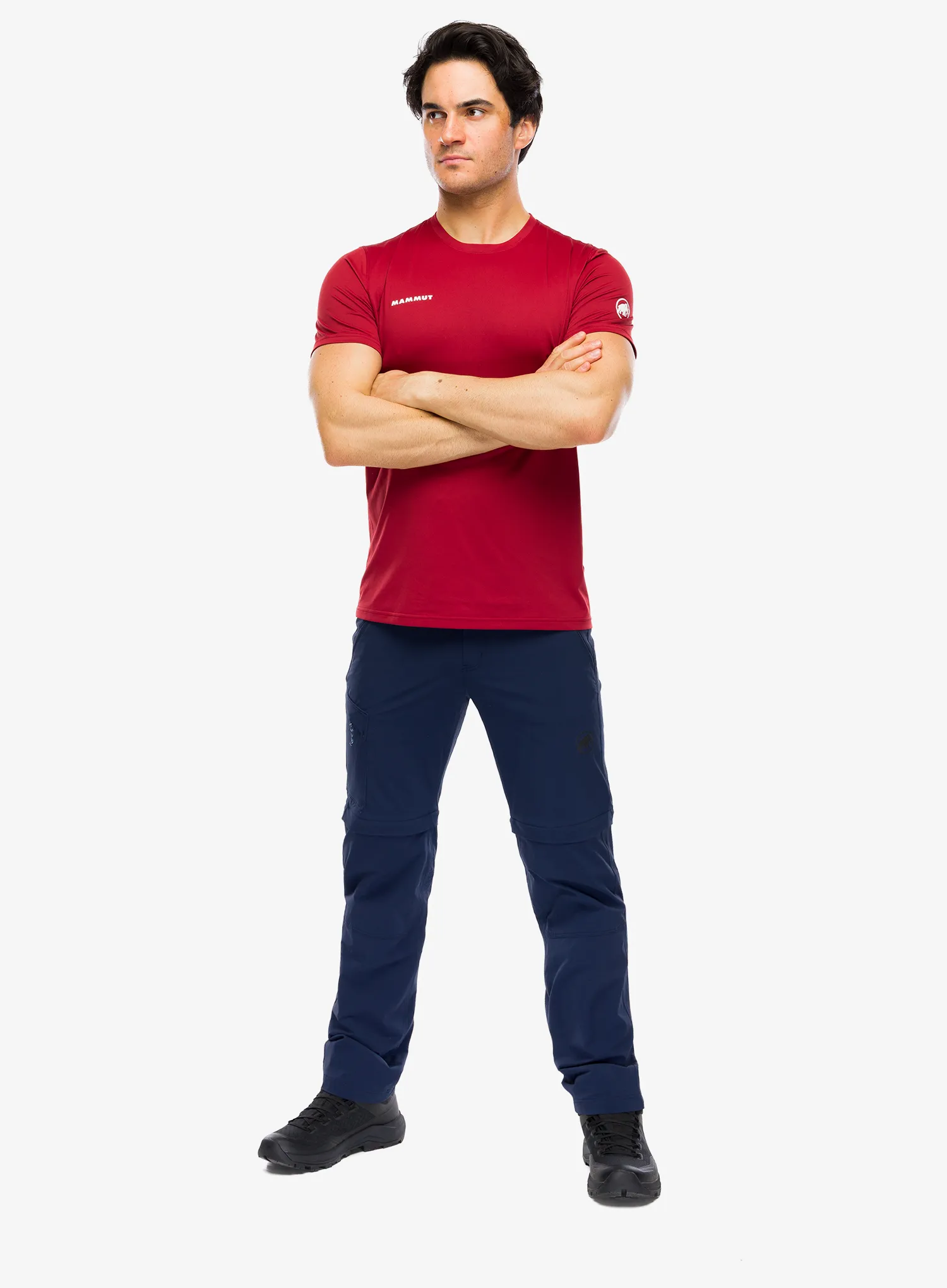 Tricou Mammut Selun FL T-Shirt - dark mammut red