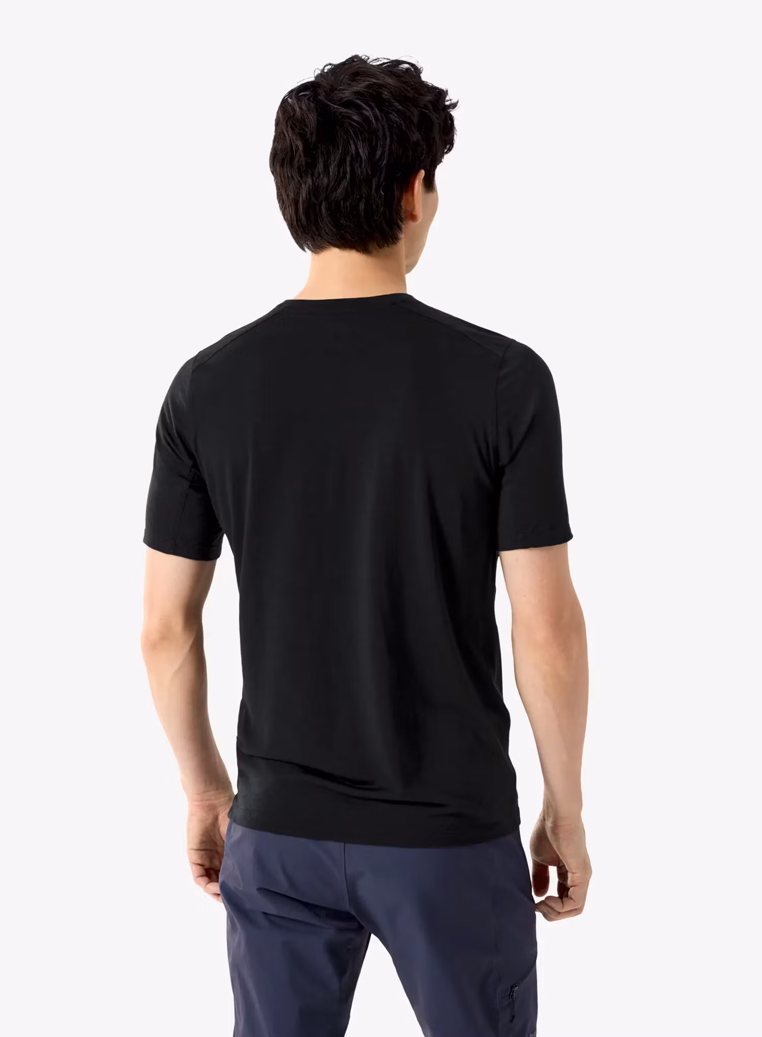 Tricou lana merinos Arcteryx Ionia Merino Wool SS  - black