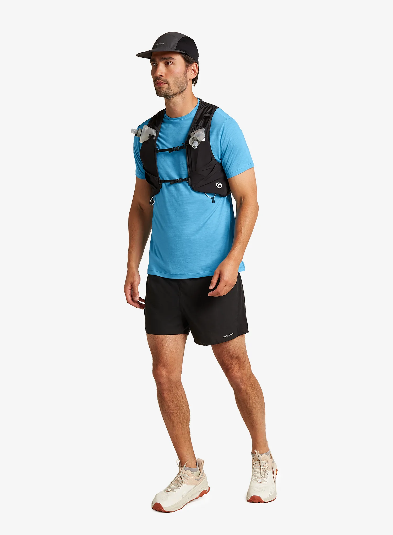 Tricou lana merinos Icebreaker Merino 125 Cool-Lite Sphere III SS Tee - arctic