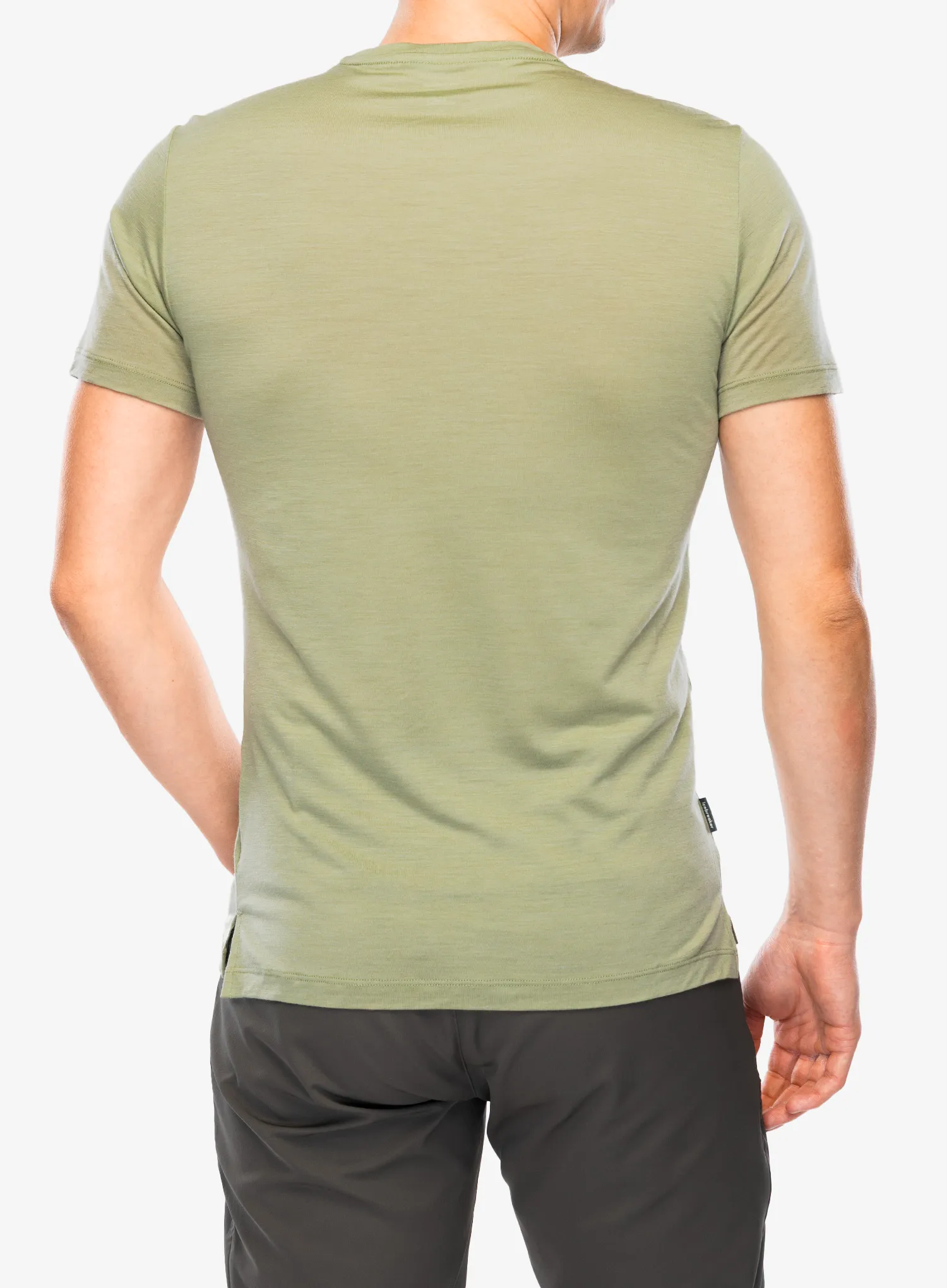 Tricou lana merinos Icebreaker Merino 125 Cool-Lite Sphere III SS Tee - lichen