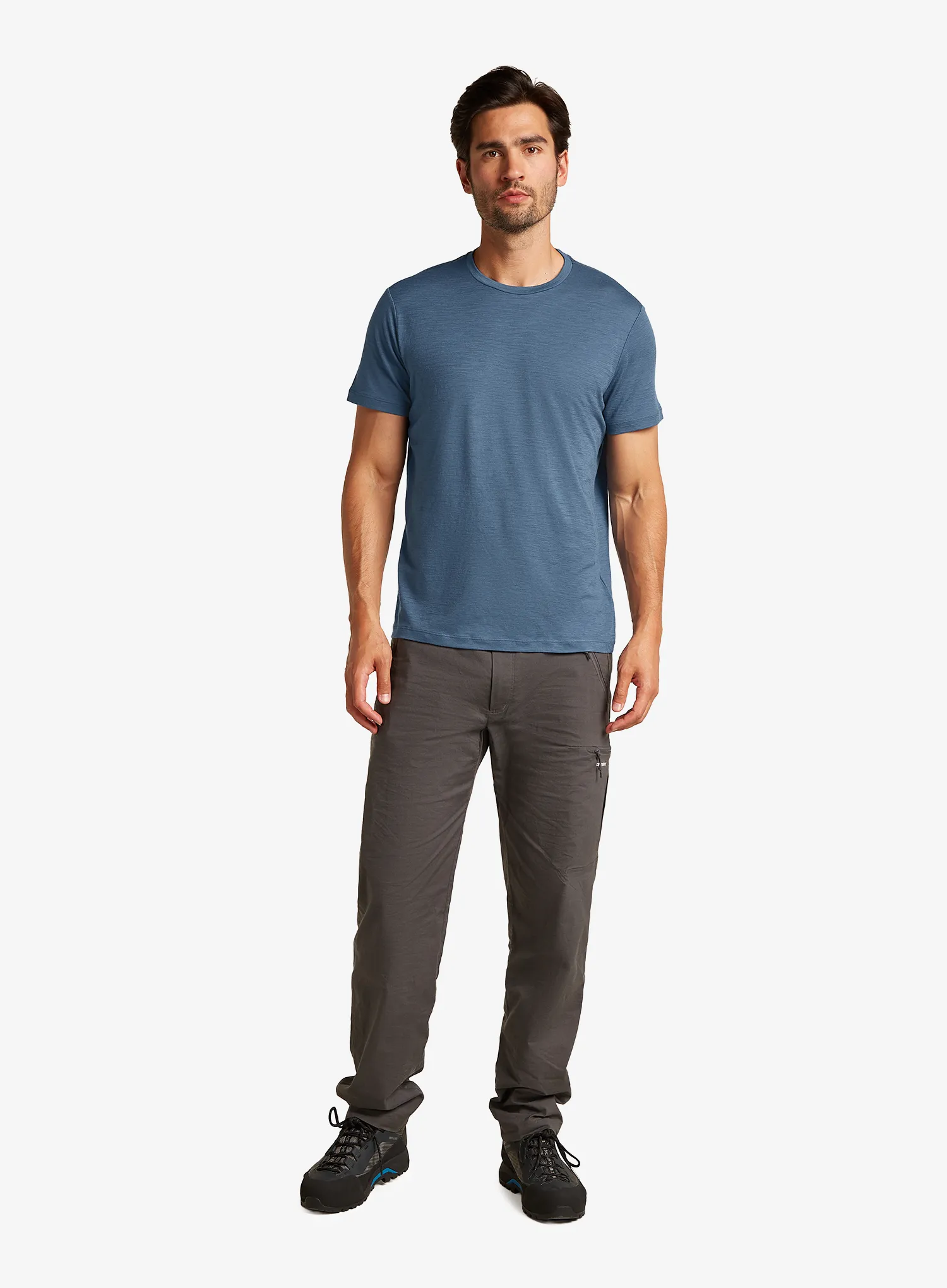 Tricou lana merinos Icebreaker Merino 150 Tech Lite III SS Tee - dawn