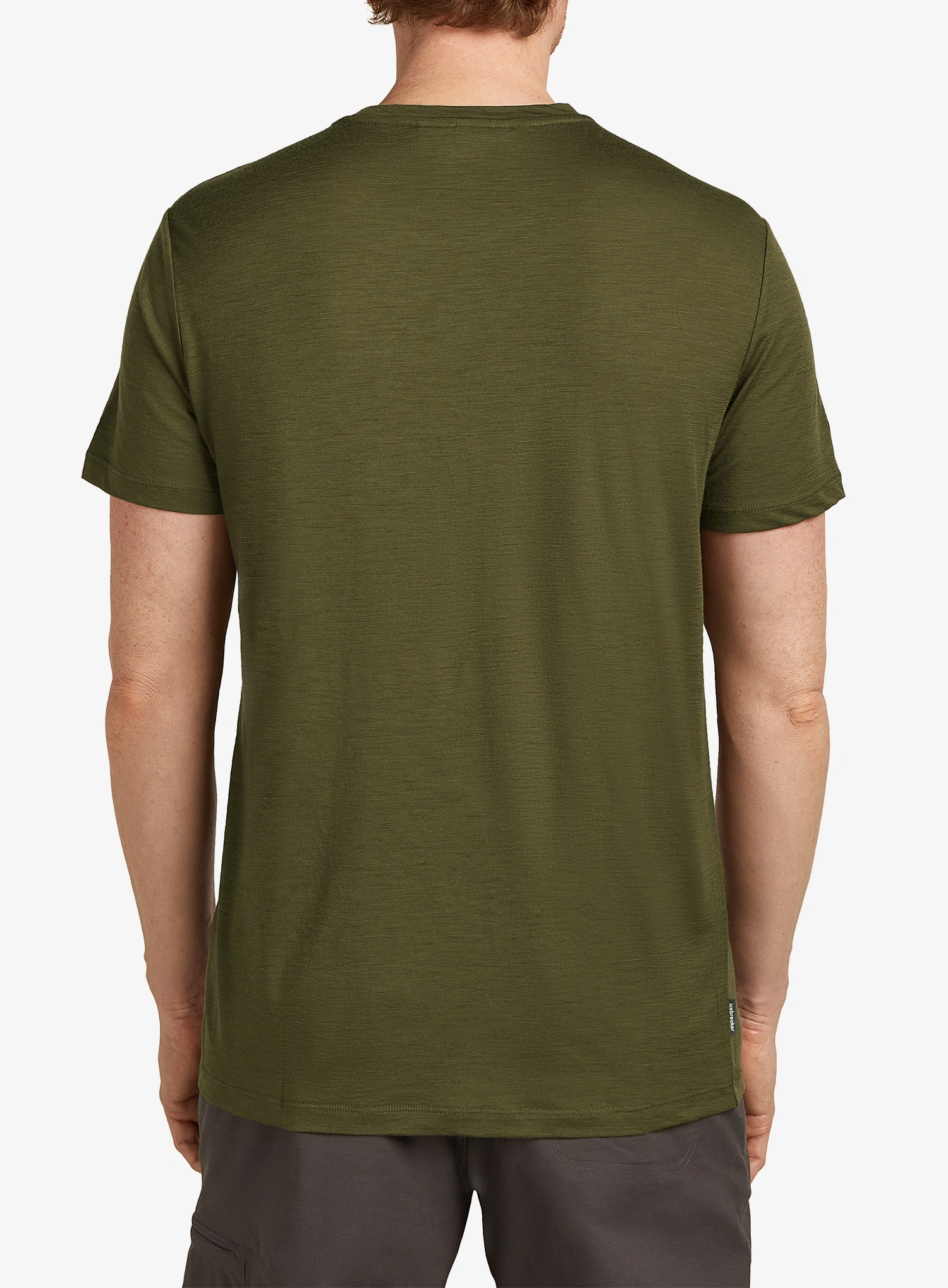 Tricou lana merinos Icebreaker Merino 150 Tech Lite SS Tee Summit - loden