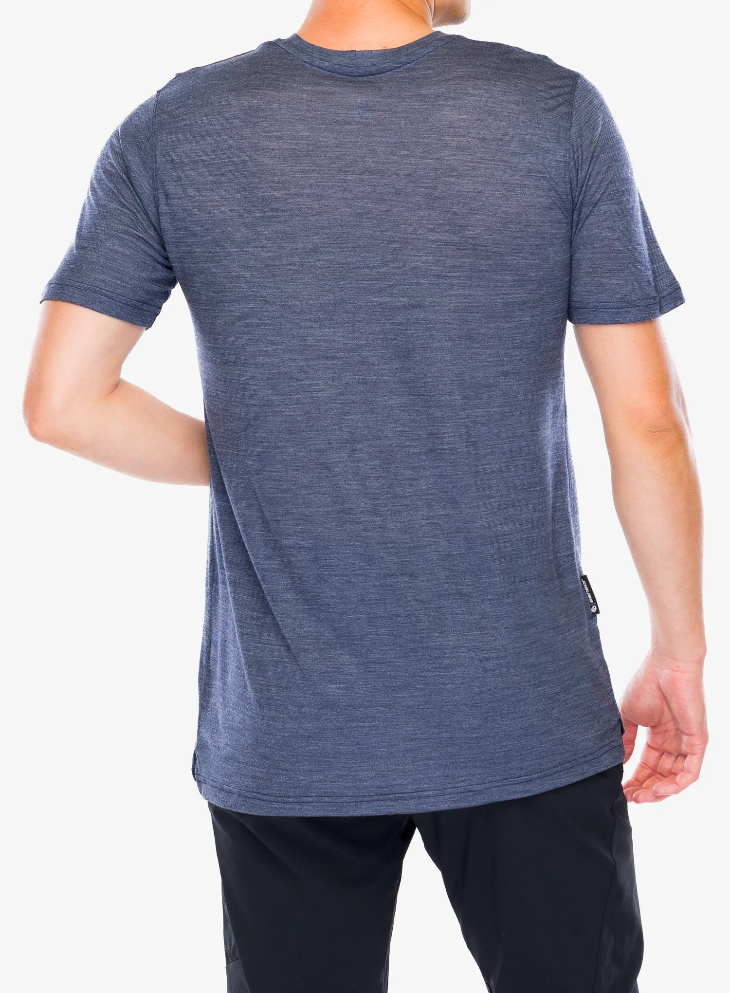 Tricou lana merinos Sensor Merino Lite Tee SS - mottled blue