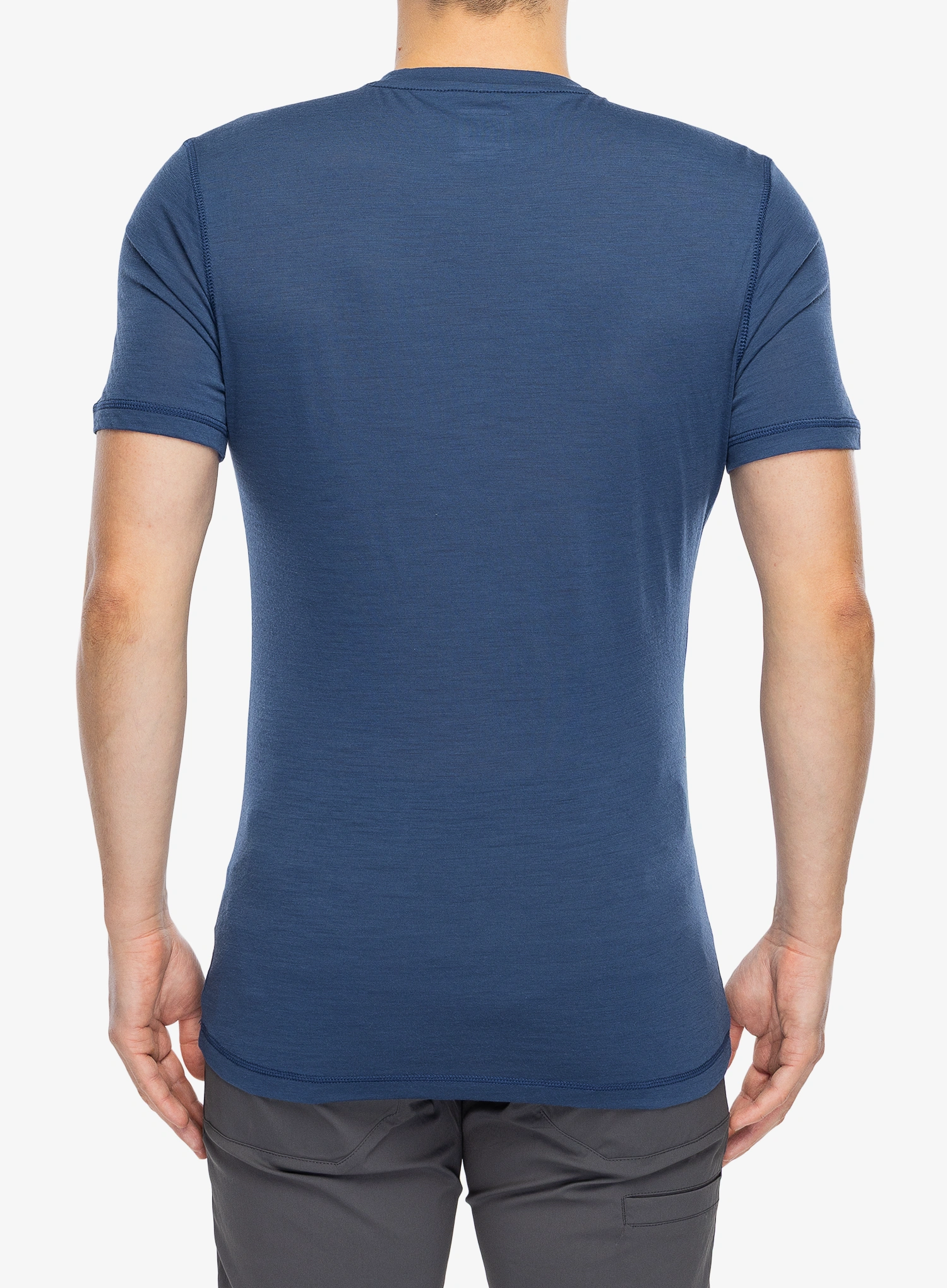 Tricou lana merinos Super.natural Sierra140 Tee - ocean blue