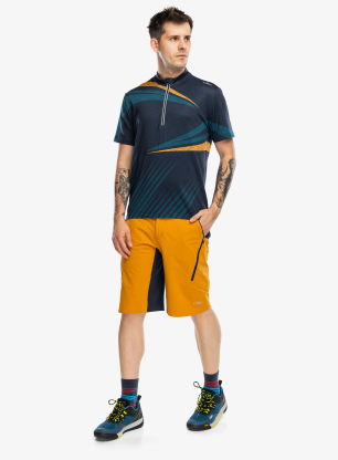 Tricou ciclism CMP Zyone - blue/petroleum
