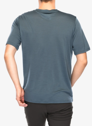 Tricou Ortovox 140 Cool Mtn Gradient TS - dark arctic grey